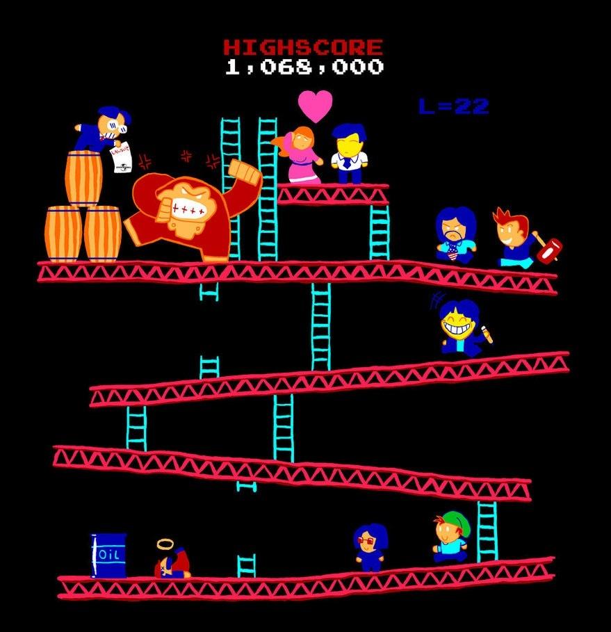 Classic Donkey Kong Wallpapers Top Free Classic Donkey Kong