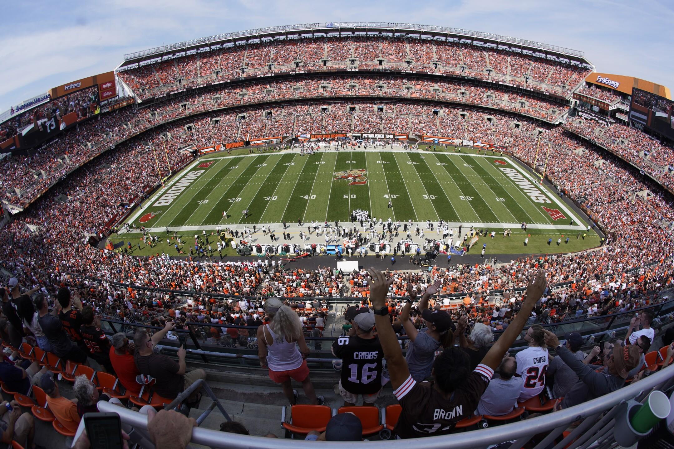 Cleveland Browns Stadium Wallpapers Top Free Cleveland Browns Stadium