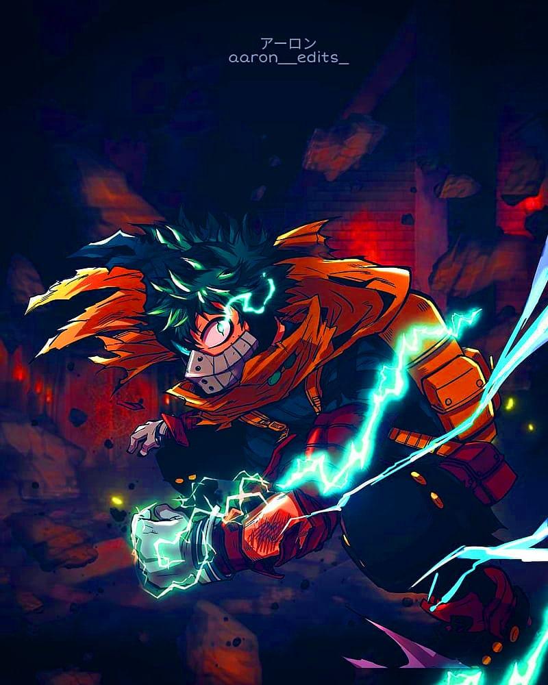 Dark Deku Wallpapers Top Free Dark Deku Backgrounds Wallpaperaccess