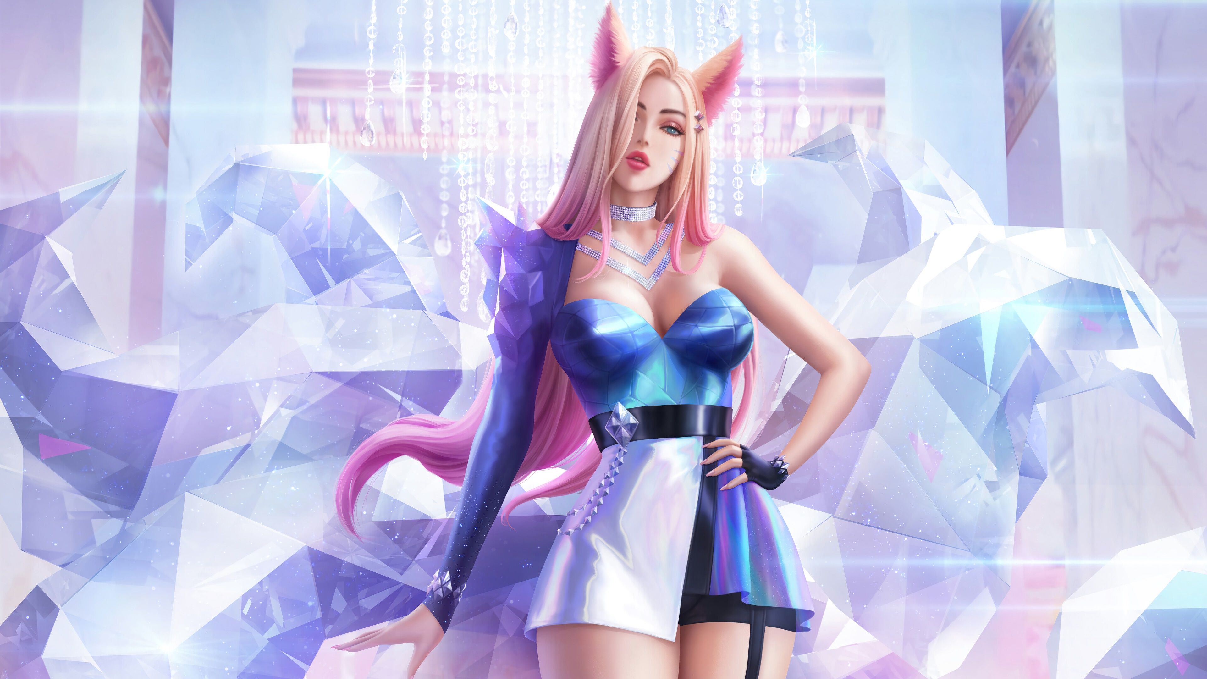 Kda Ahri Wallpapers Top Free Kda Ahri Backgrounds Wallpaperaccess