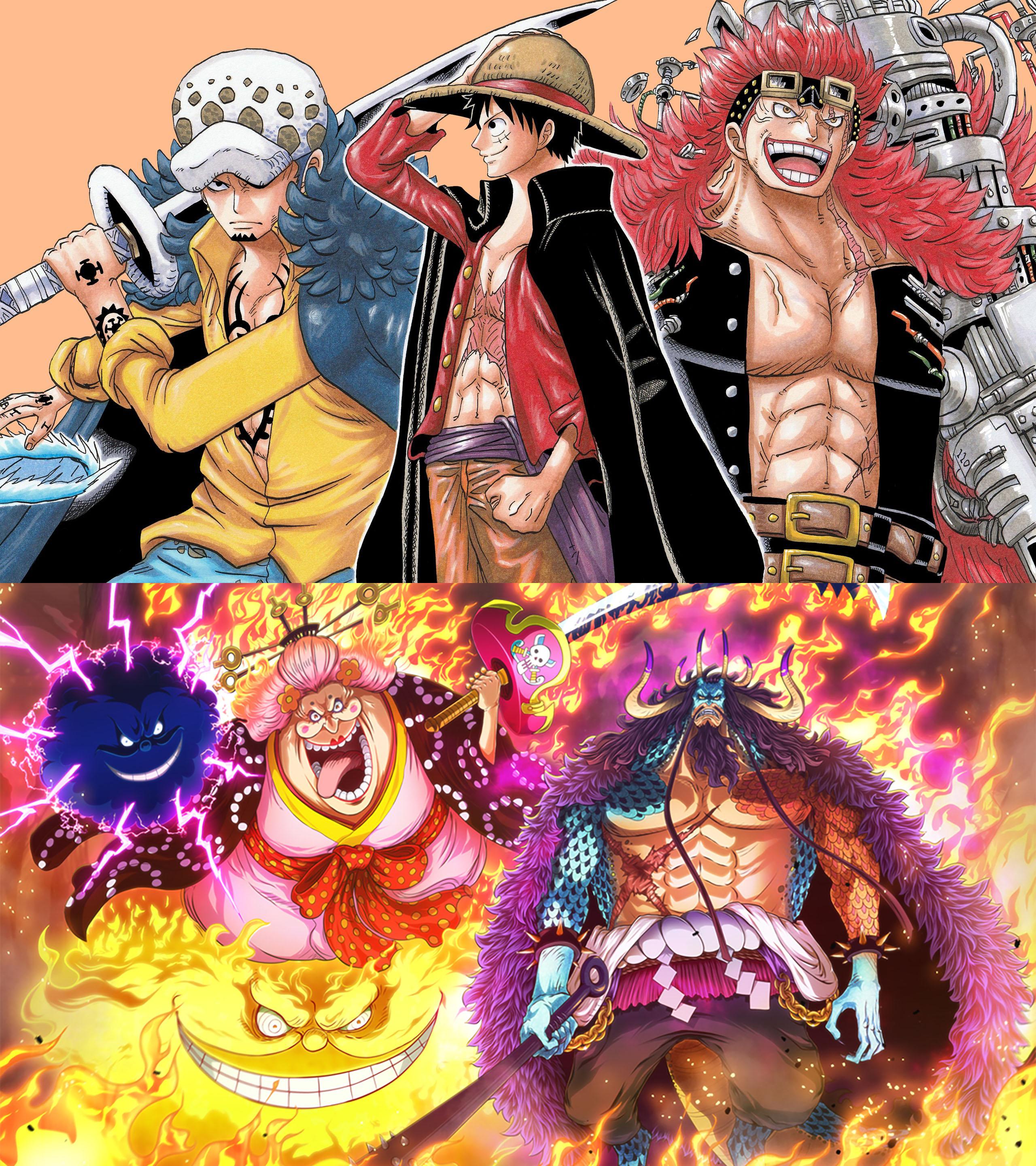 Luffy Vs Kaido And Big Mom Wallpapers Top Free Luffy Vs Kaido And Big