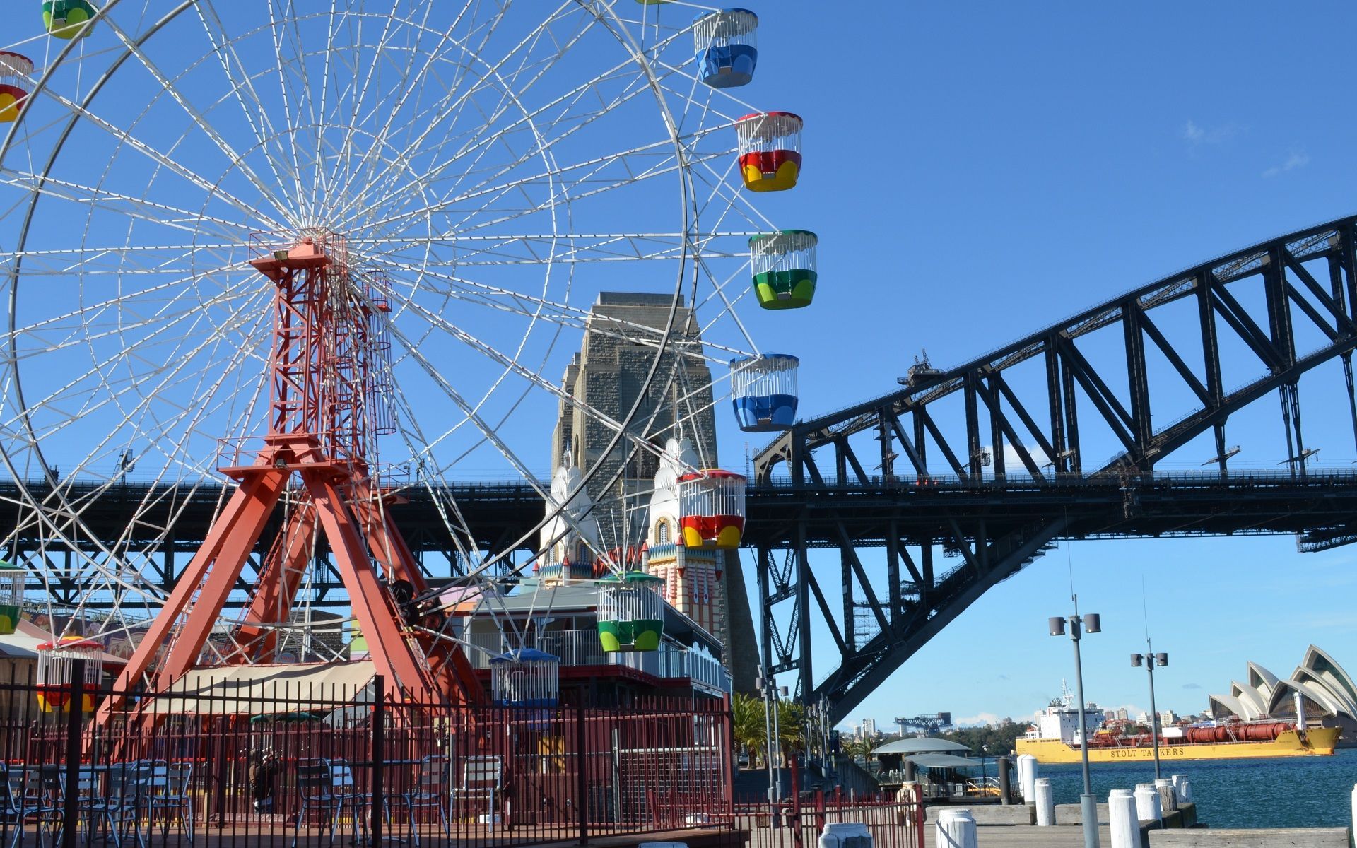 1920x1200 Near Luna Park Sydney Australia