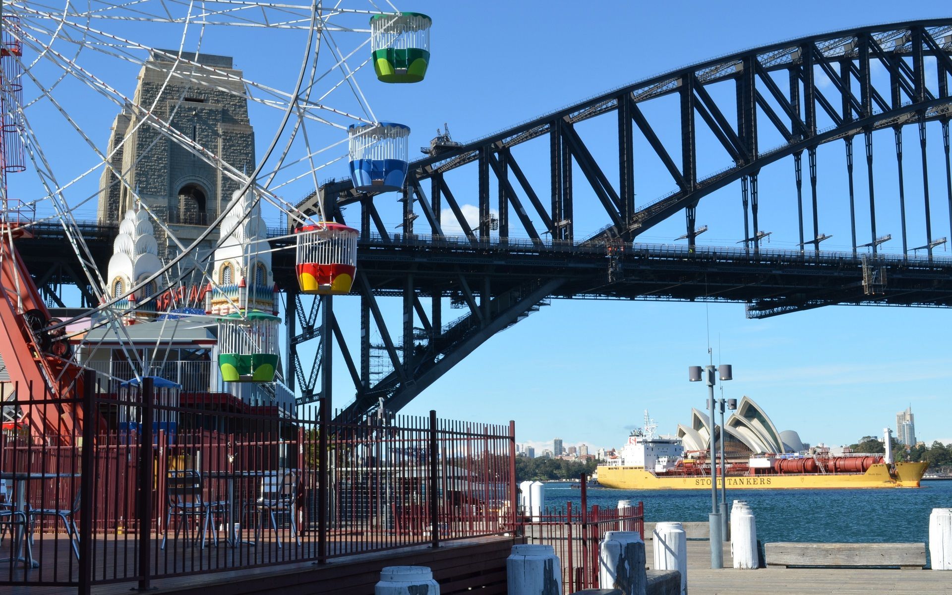 1920x1200 Near Luna Park Sydney Australia