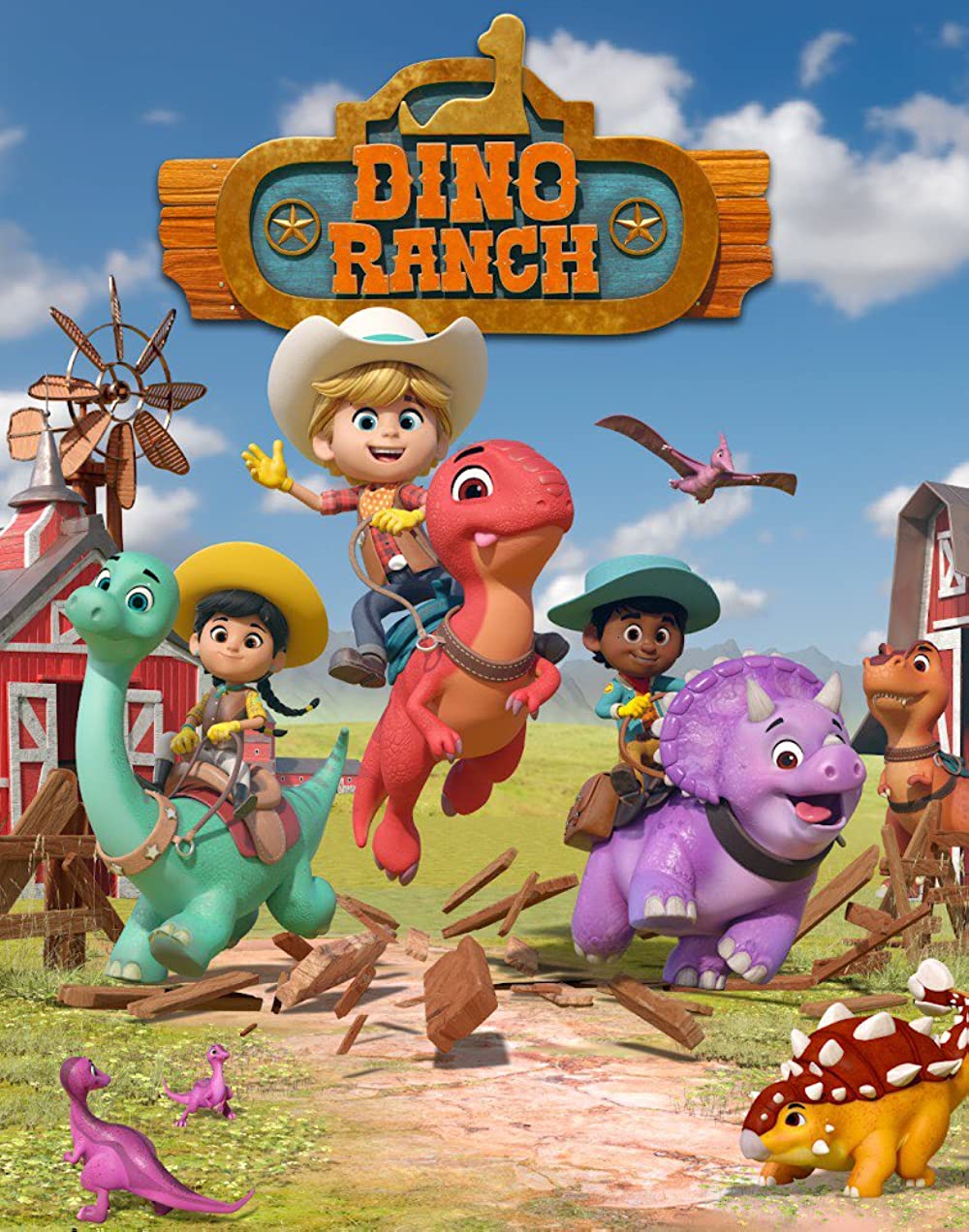 1000x1272 Dino Ranch Wallpaper