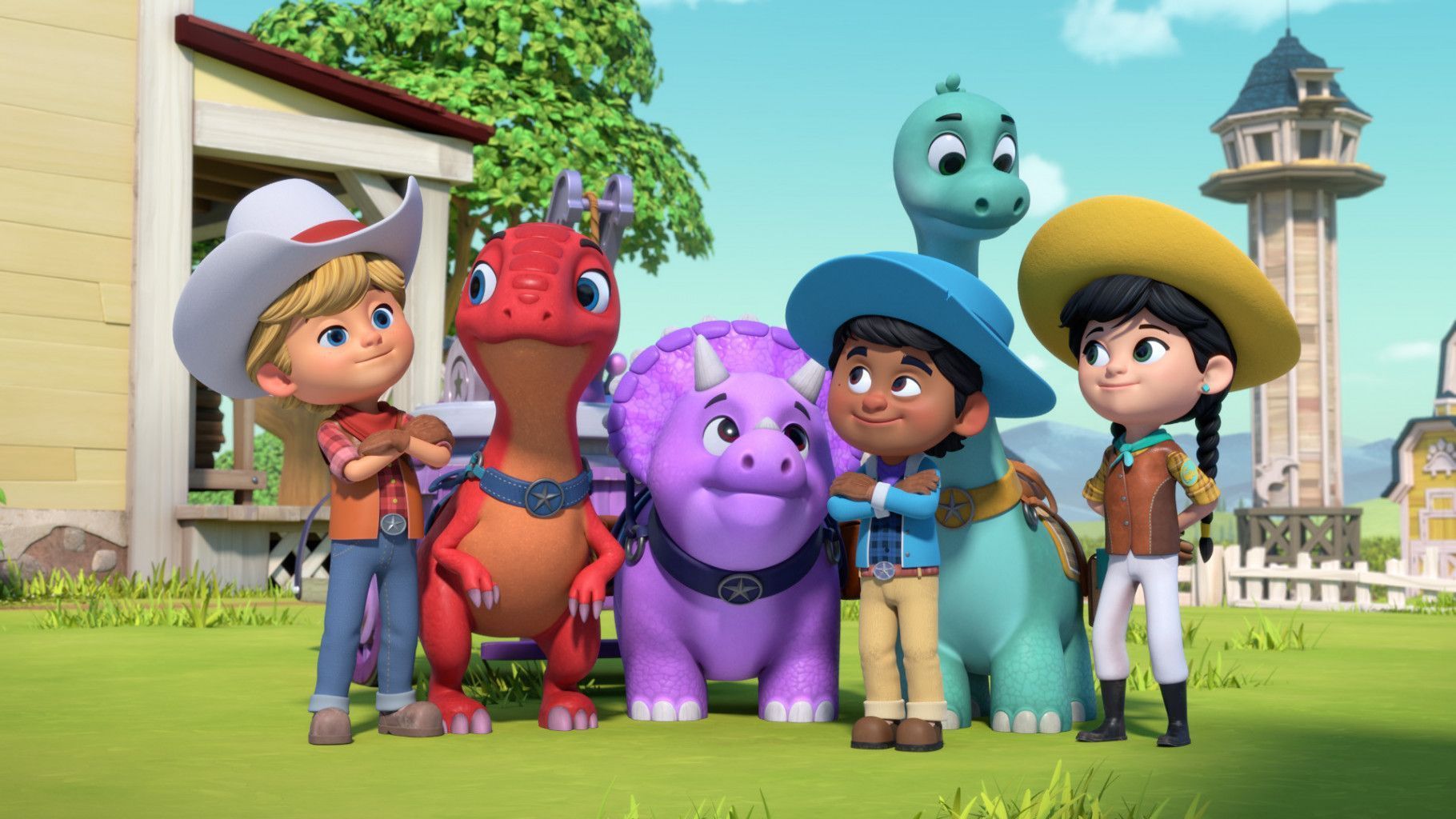 1820x1024 Dino Ranch (TV Series 2021– )