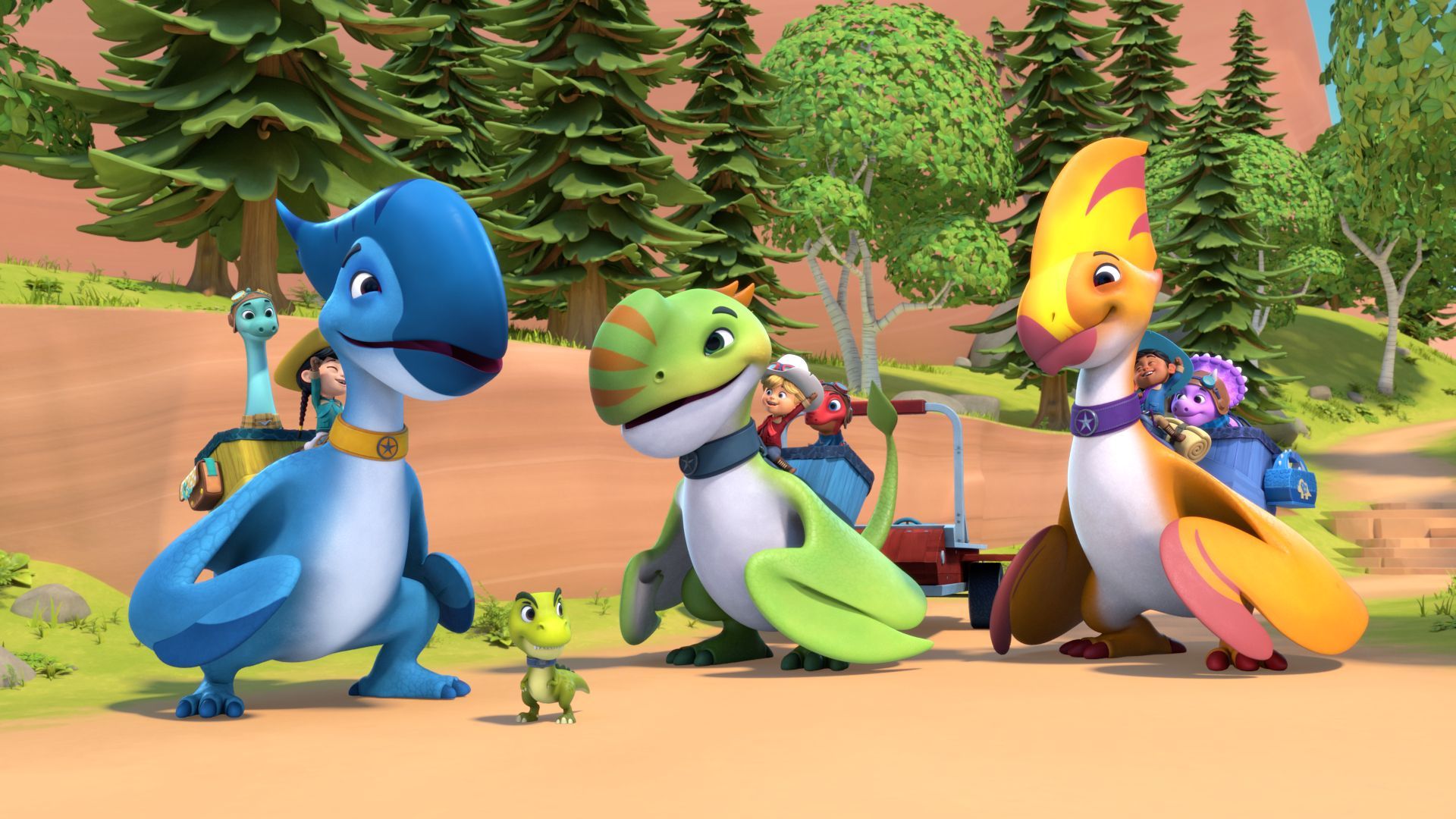 1920x1080 Exclusive First Look At Dino Ranch's 'Dino Soar' Event, 3 New Characters