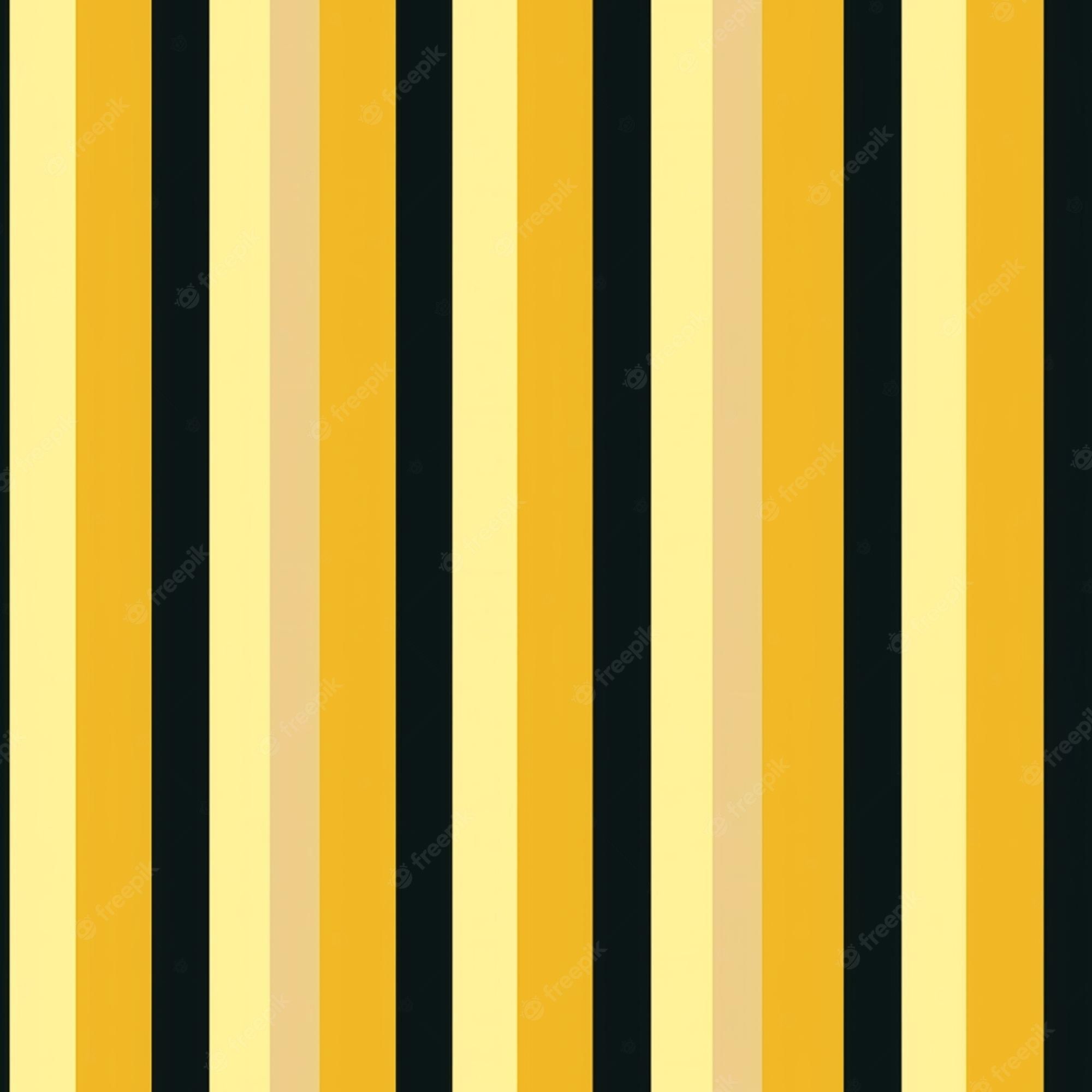 2000x2000 Black Yellow Stripes Image