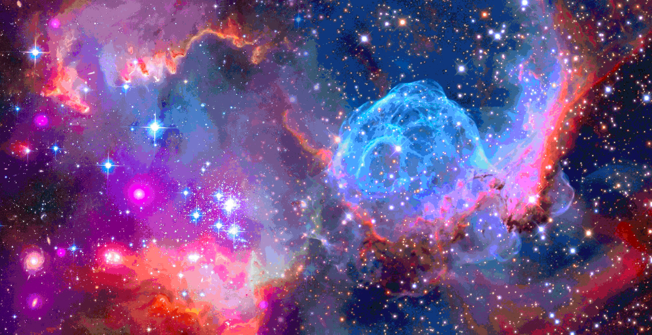 2100x1080 Pixel Space