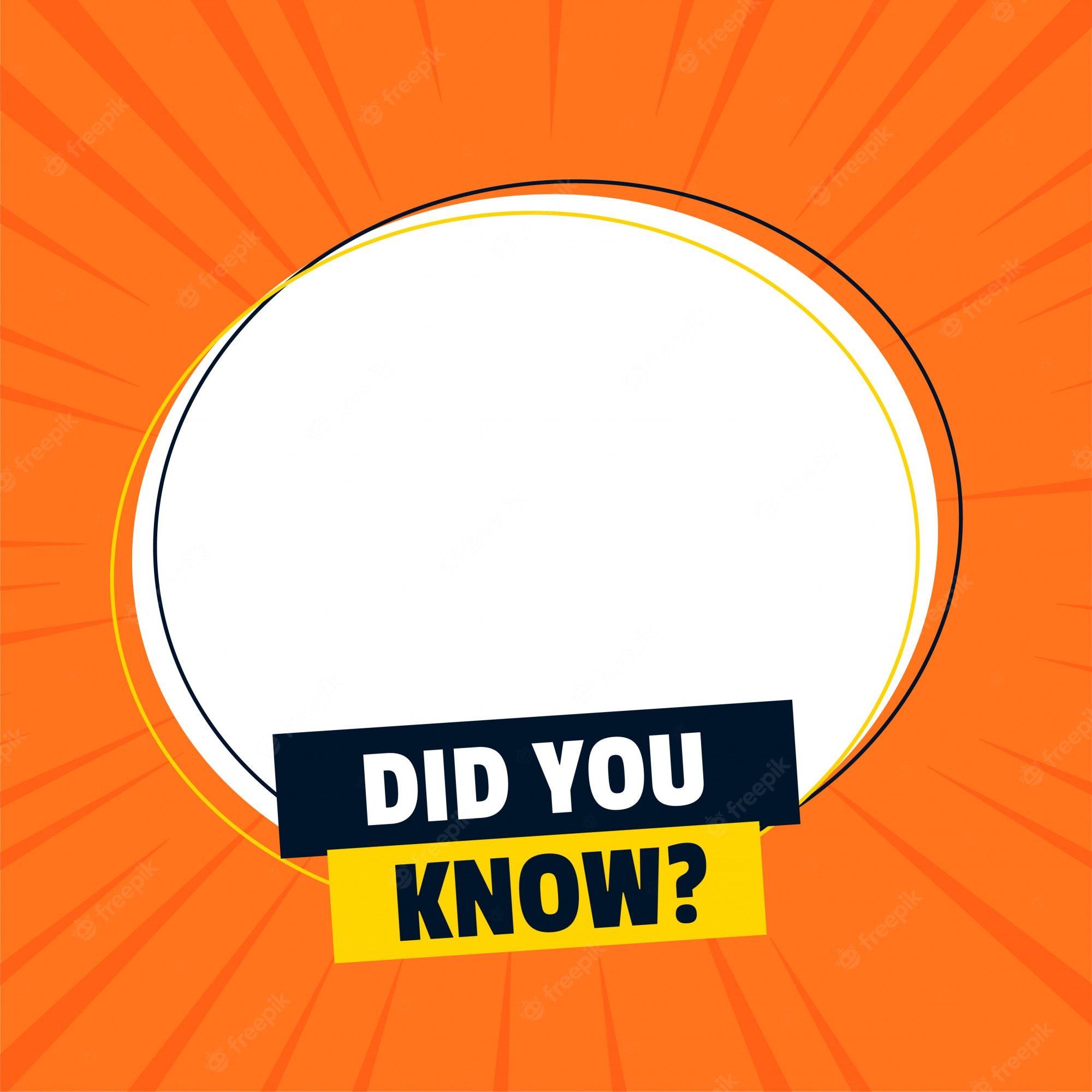2000x2000 Did You Know Background Image