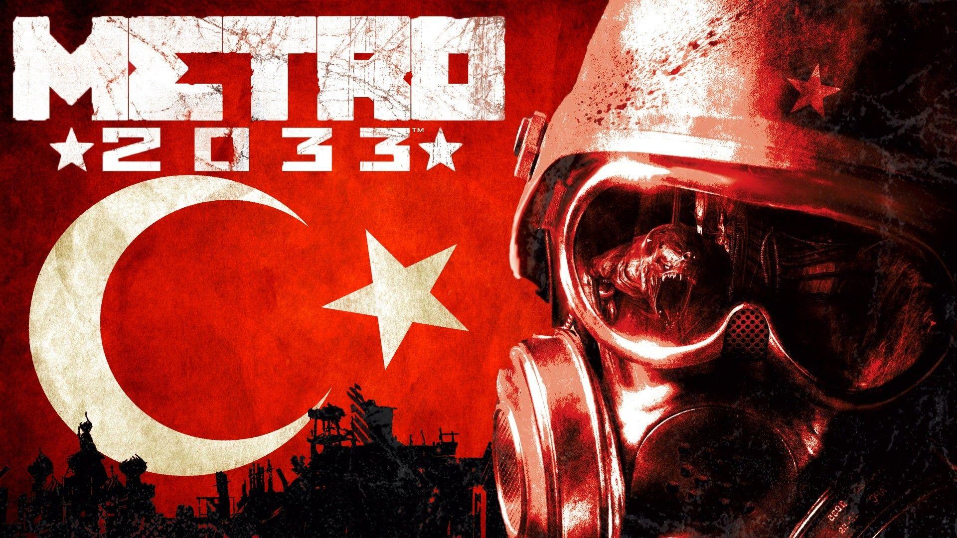 1920x1080 SimplyWallpaper.com: Metro 2033 Metro 2034 Turkey flag of turkey
