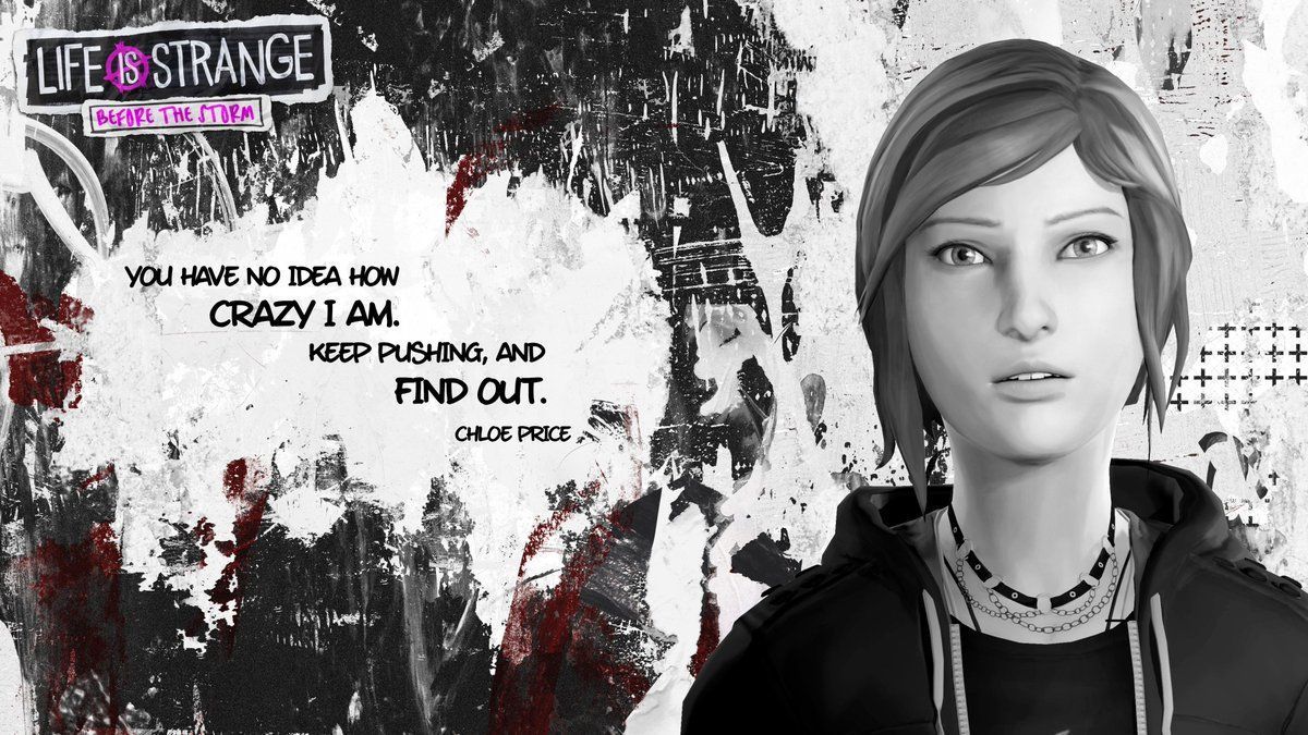 1200x675 Life is Strange ar Twitter: You have no idea how crazy I am. Keep pushing and find out. Get the 4k Wallpaper version here