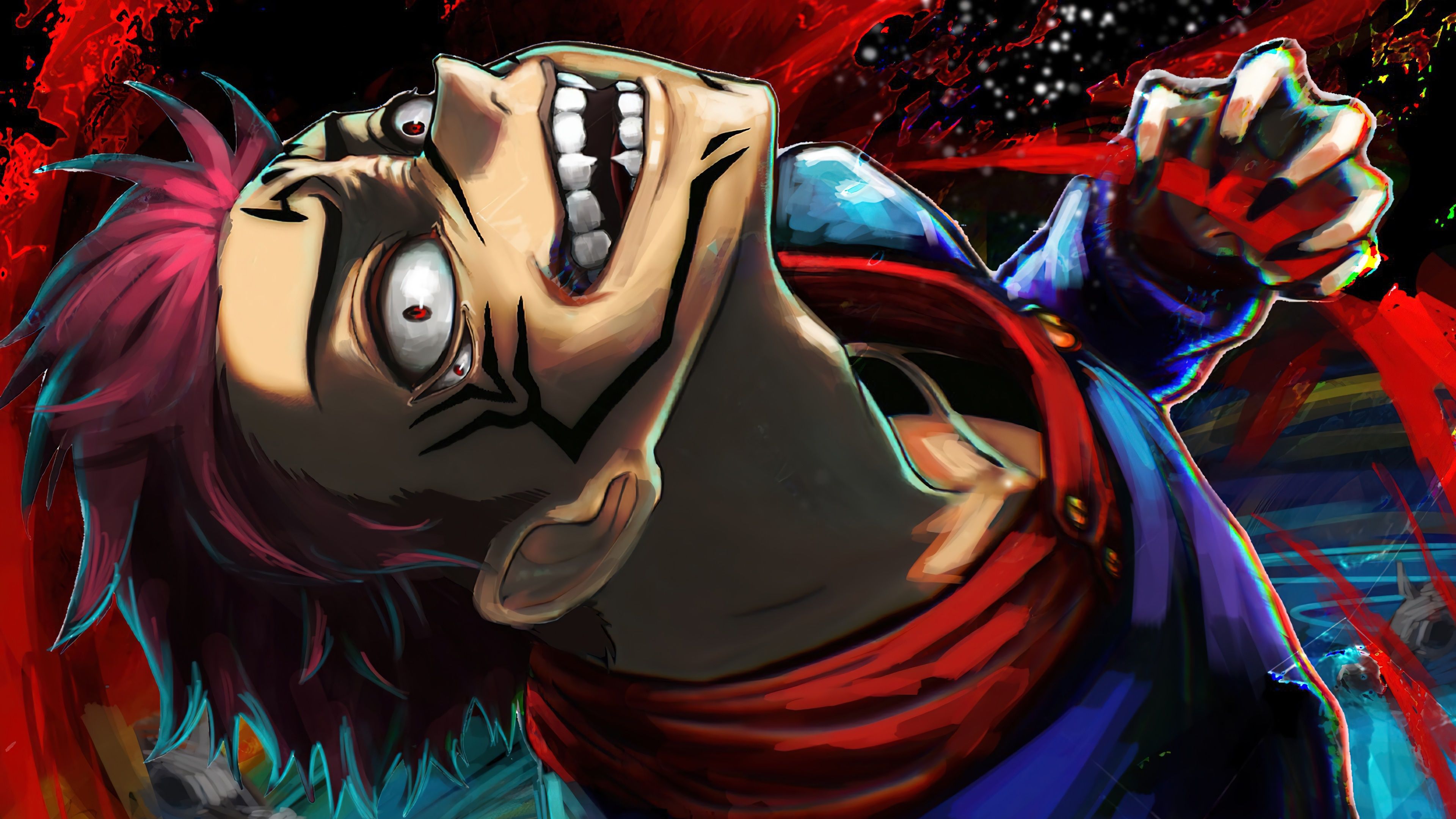 3840x2160 wallpaper, jujutsu kaisen, yuji itadori, sukuna, mark, 4k, HD Gallery HD Wallpaper