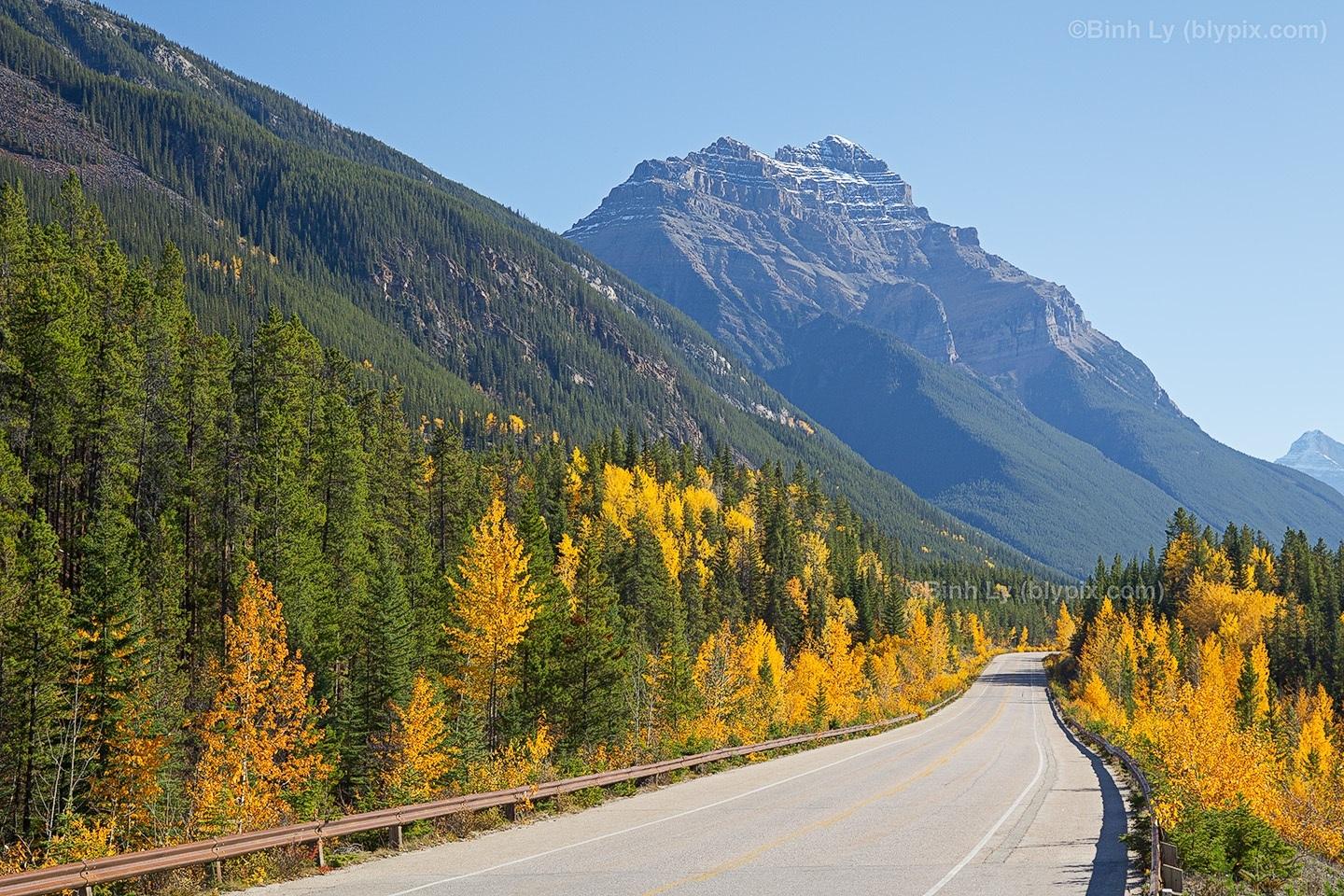 1440x960 Canadian Rockies Fall Wallpaper. 照片图像