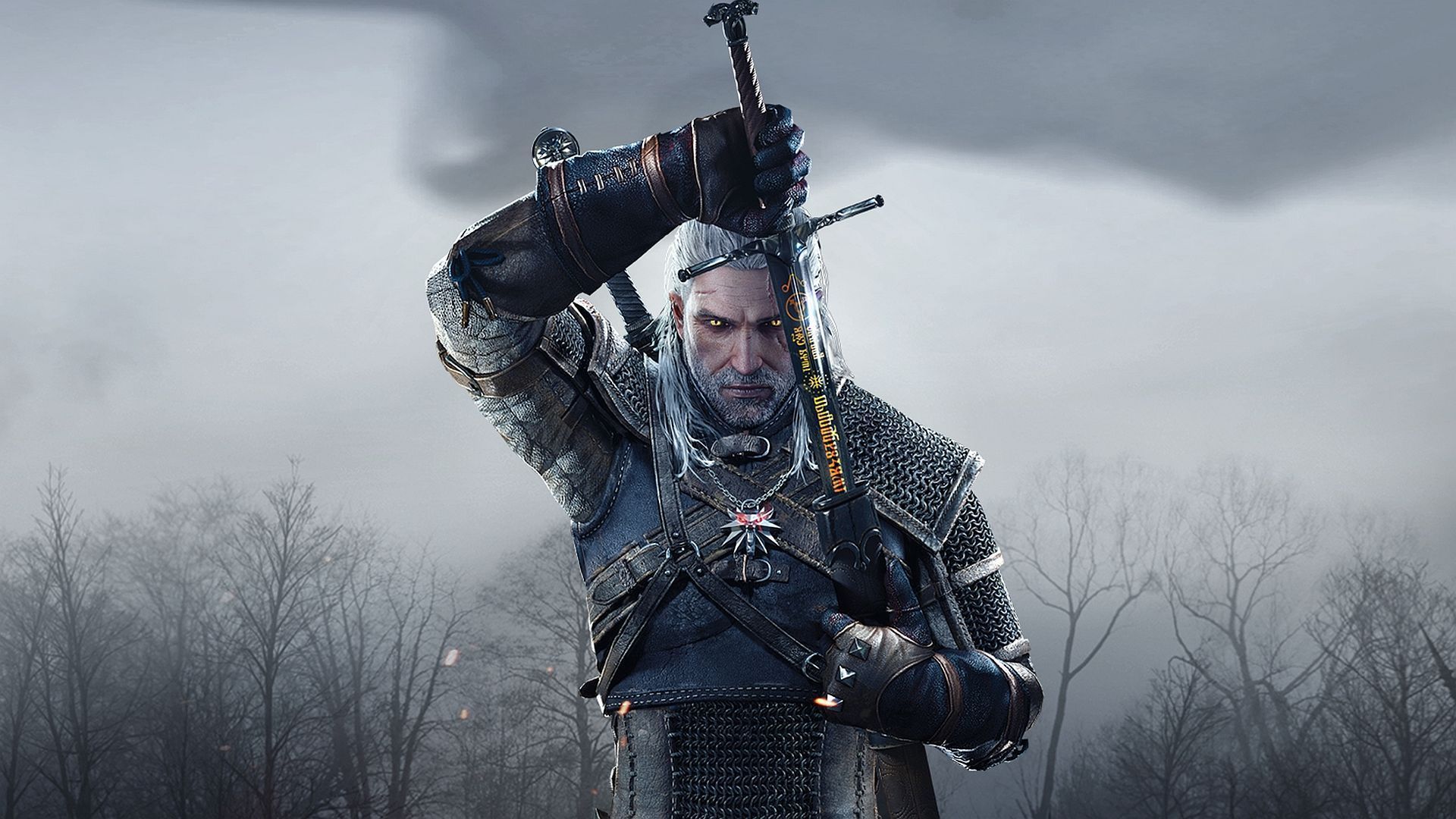 1920x1080 This new Witcher 3 mod lets you wield an iconic Skyrim sword