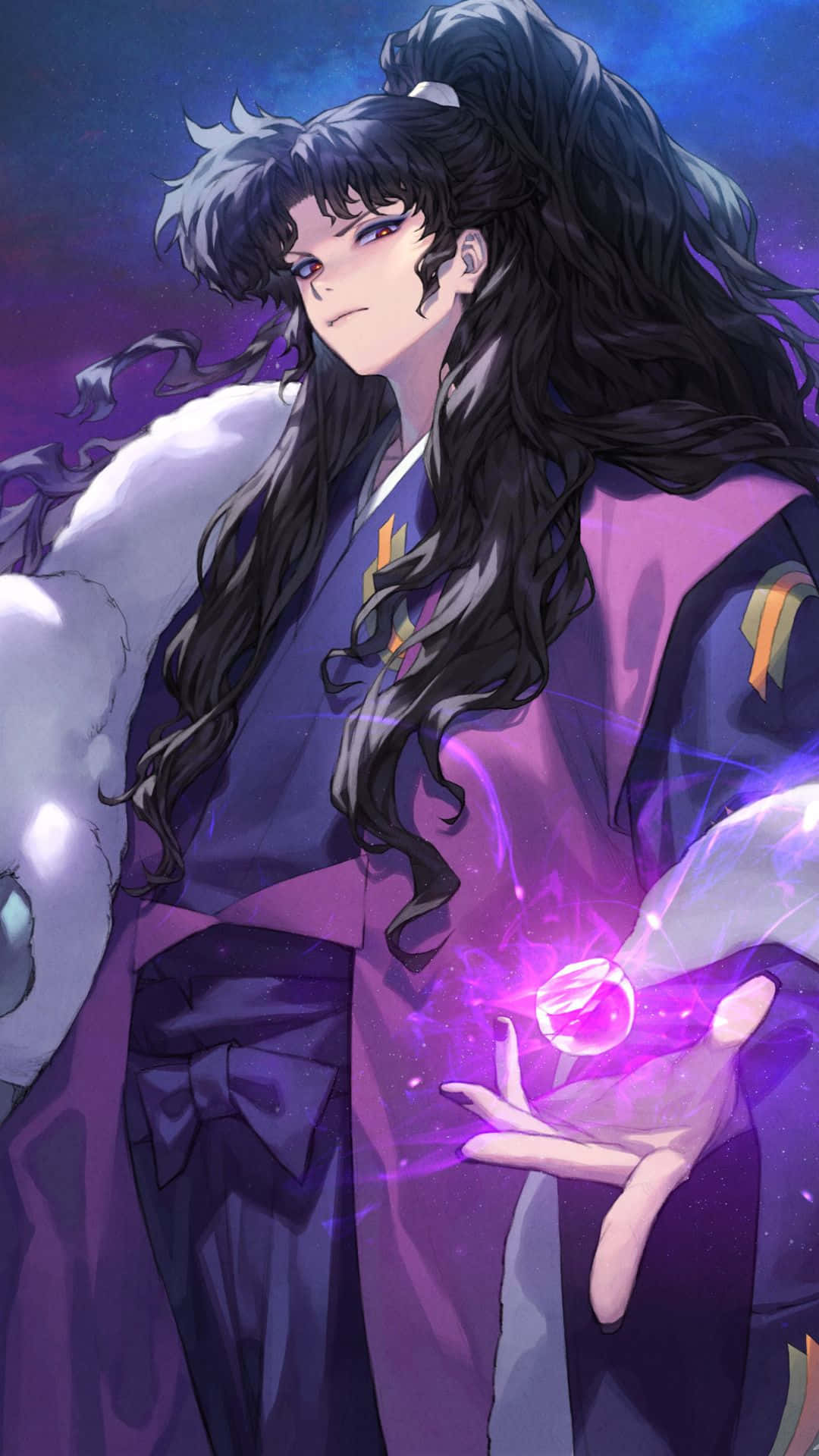 1080x1920 Download Naraku, The Cunning and Dark Antagonist of Inuyasha Wallpaper