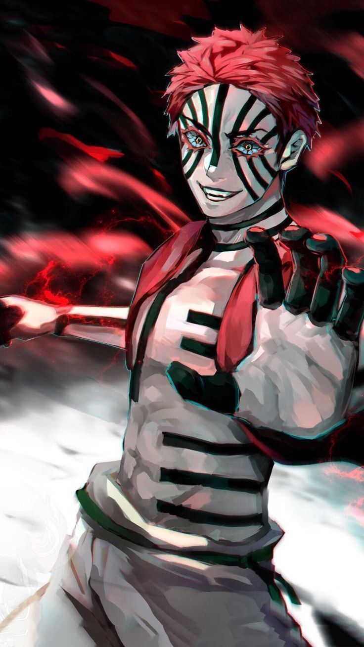 736x1308 Akaza Demon Slayer Wallpaper Discover more Akaza, Akaza Demon Slayer, Anime, Demon Slayer, Kimetsu no Yaiba wallpaper.. Slayer, Anime, Demon