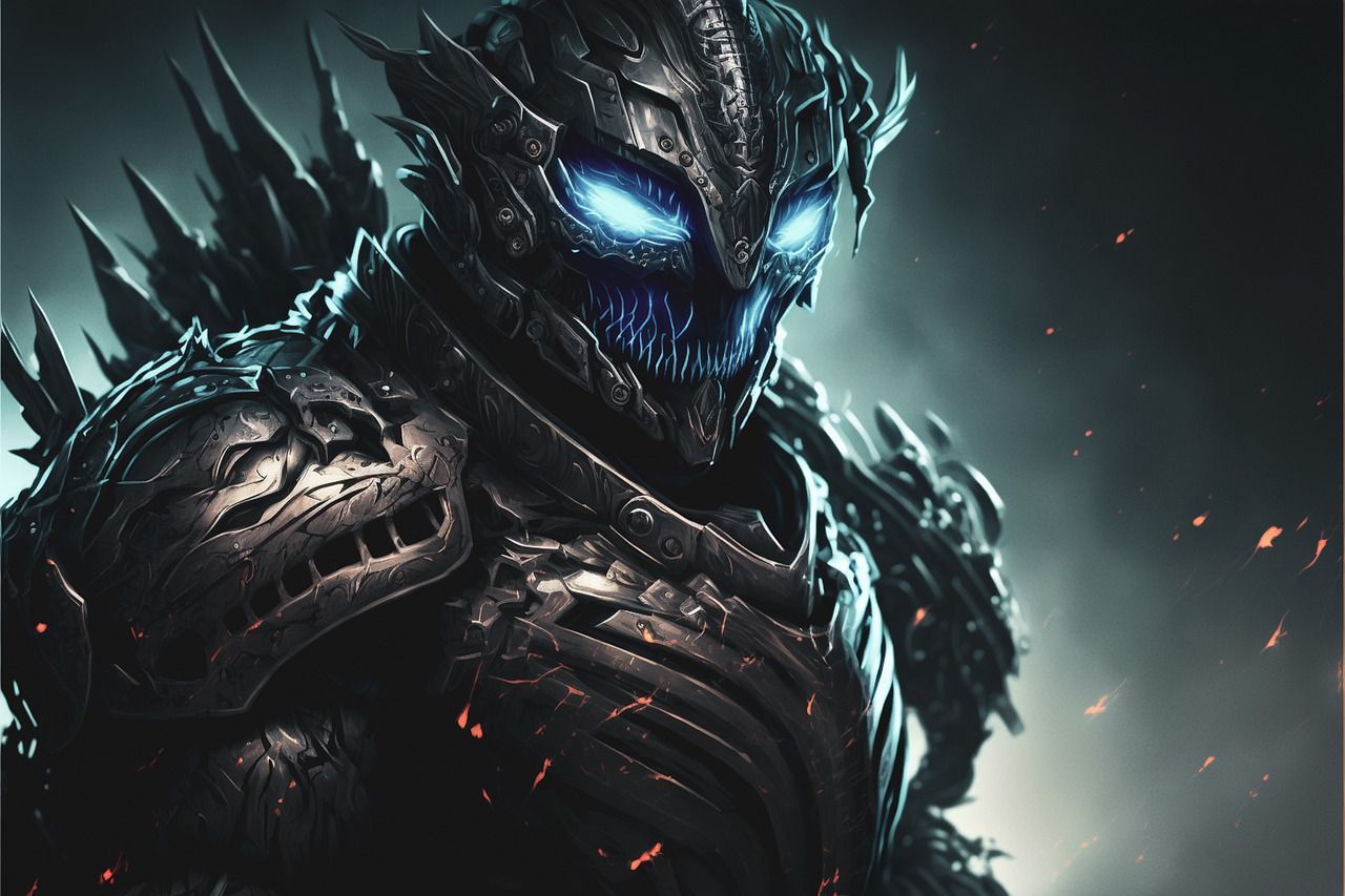 1280x853 Download Ai Generated Mythical Antagonist Royalty Free Stock Illustration Image