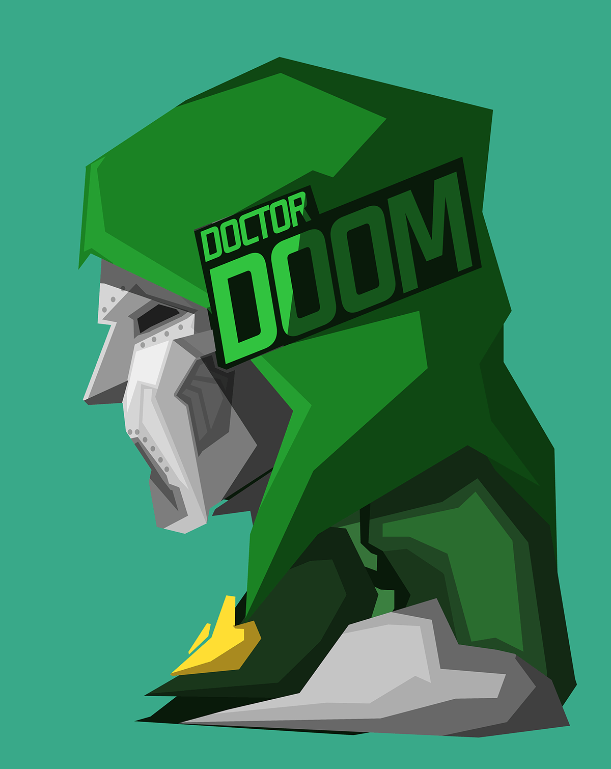1200x1510 Villains Doctor Doom Marvel Comics Green Background Bosslogic Wallpaper:1200x1510