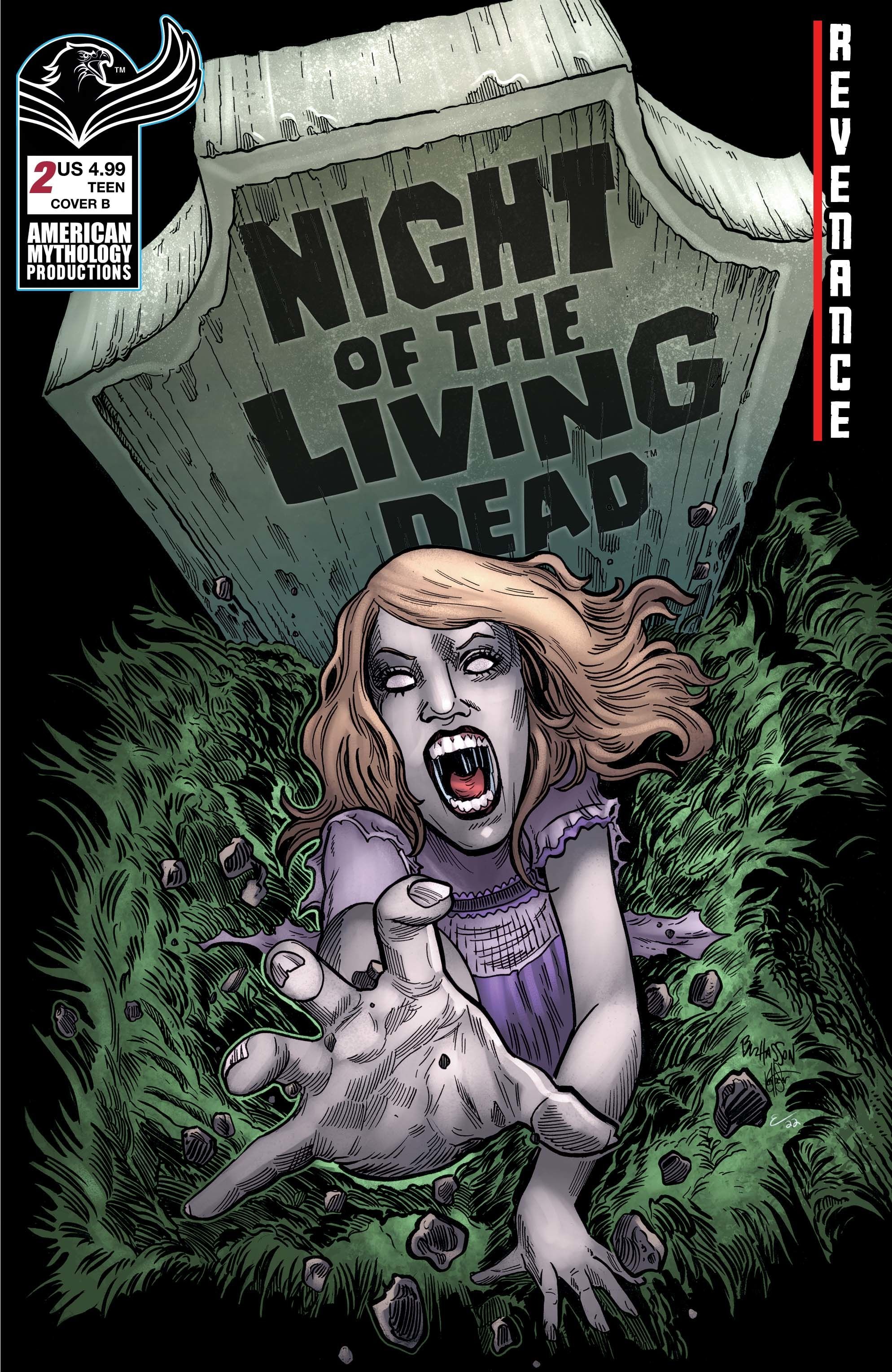 1988x3056 Night of the Living Dead Revenance Cover B Corpse Crew
