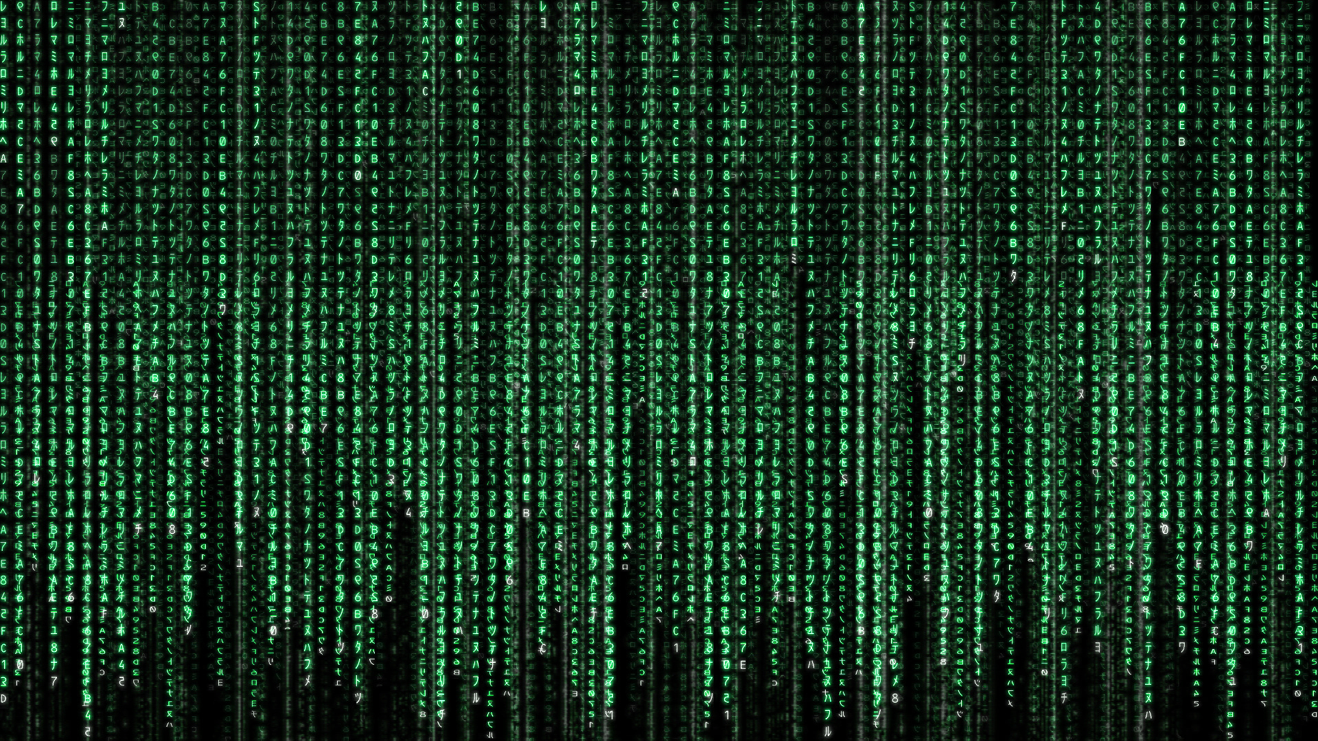 1920x1080 Wallpaper : The Matrix, movies, Japanese, kanji 1920x1080