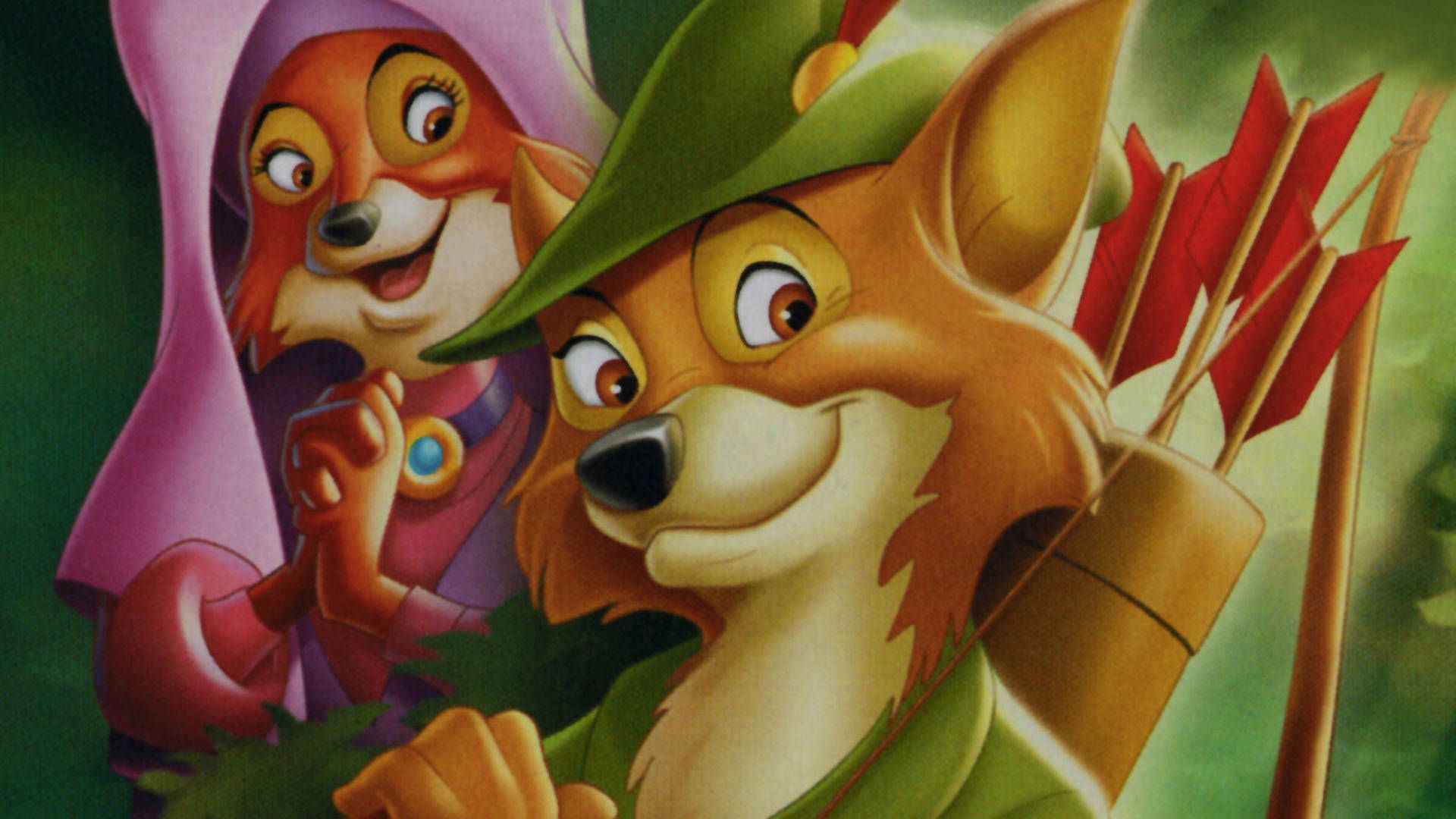 1920x1080 Download Robin Hood And Marian 1973 Disney Wallpaper