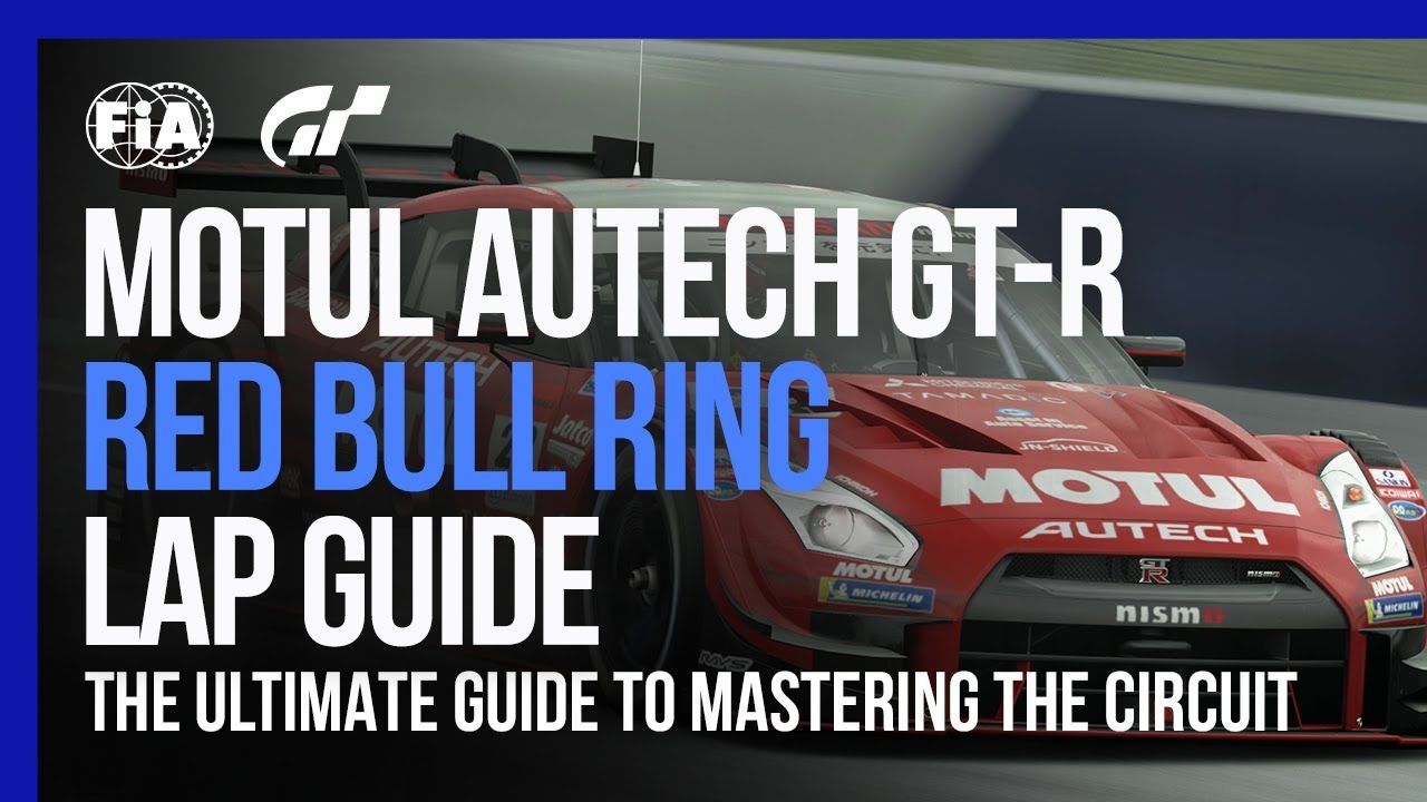 1280x720 GT Sport Lap Guide: Nissan Motul Autech GT R At Red Bull Ring