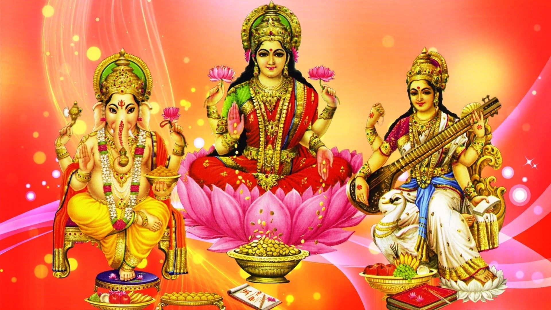 1920x1080 Saraswati 1080P, 2k, 4k Full HD Wallpaper, Background Free Download