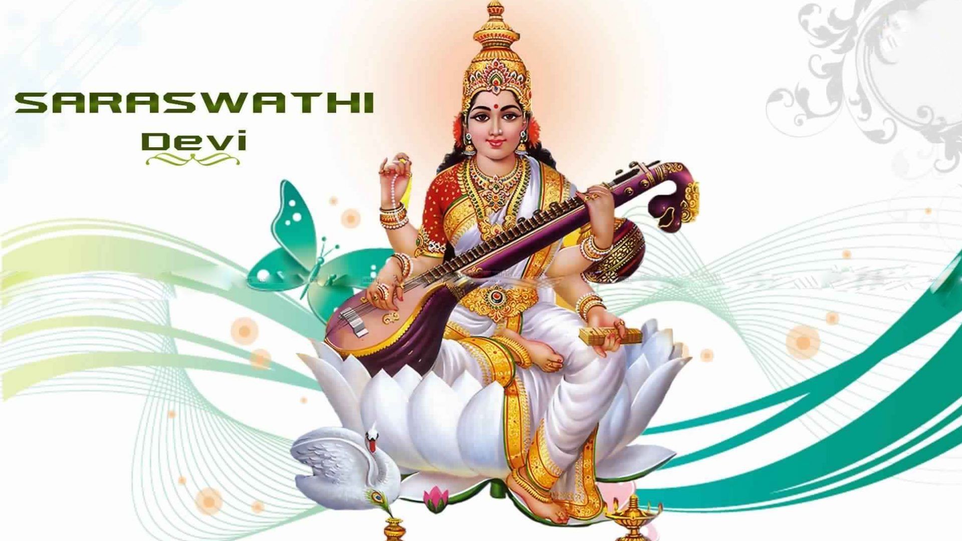 1920x1080 Saraswati Wallpaper HD Full Size HD Wallpaper