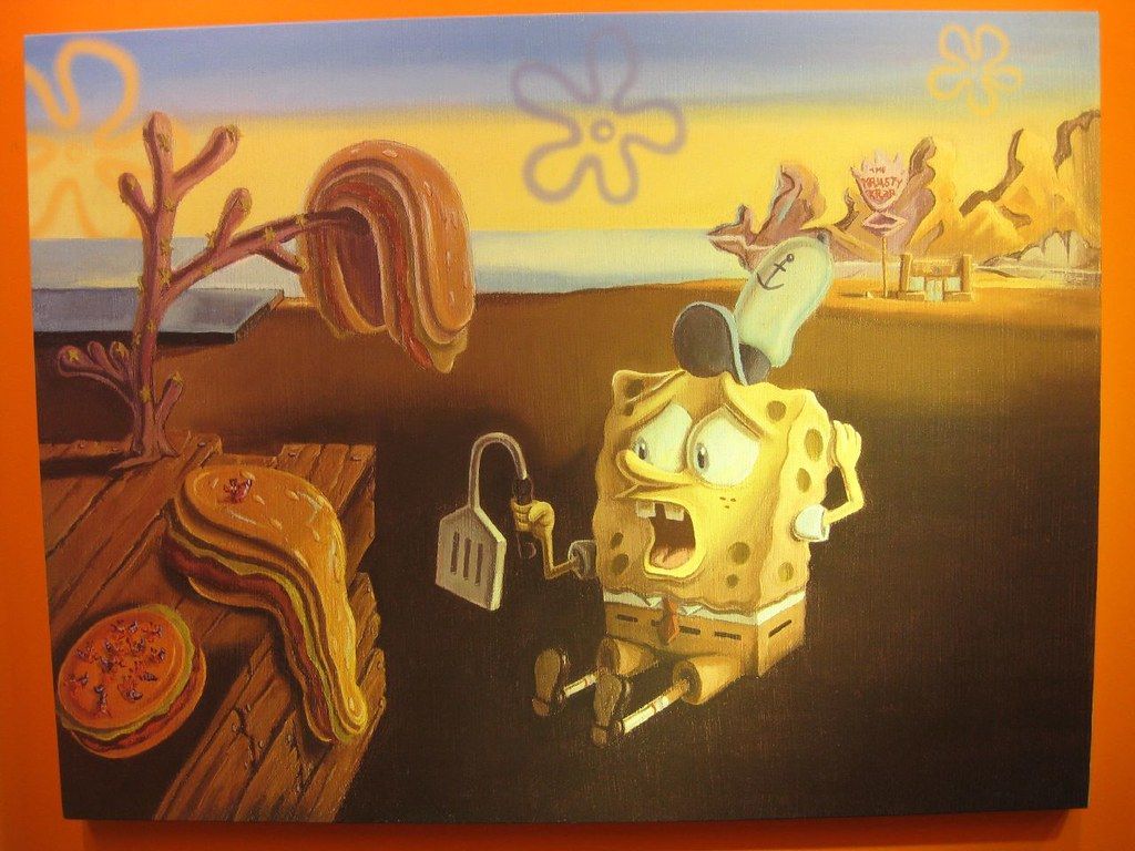 1024x768 Dali Persistence of Memory. m a r k