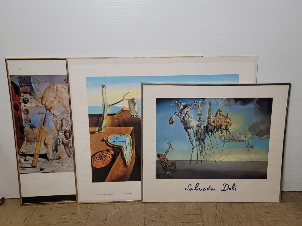1024x768 Salvador Dalí. The Tempation of St Anthony, The Persistence of Memory and The Apotheosis of Homer