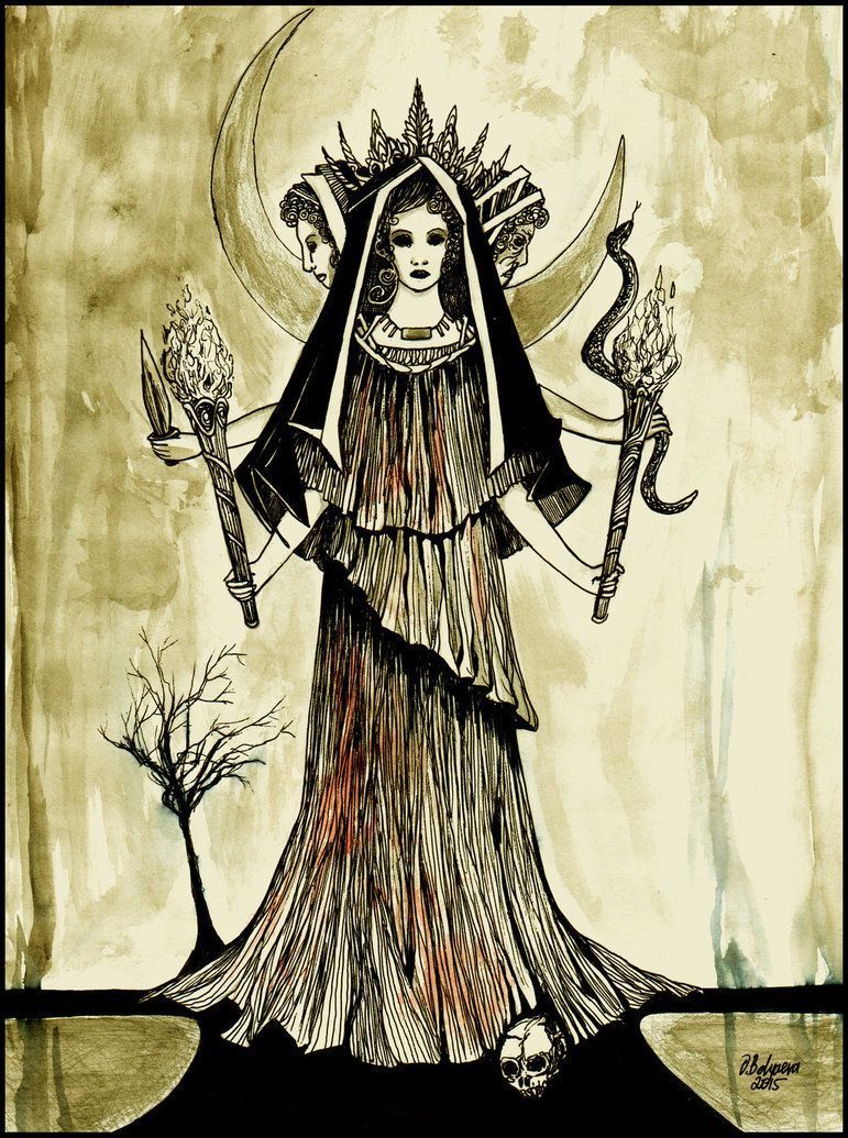 771x1035 Hekate. The Goddess with three faces. Hecate goddess, Hekate, Hecate