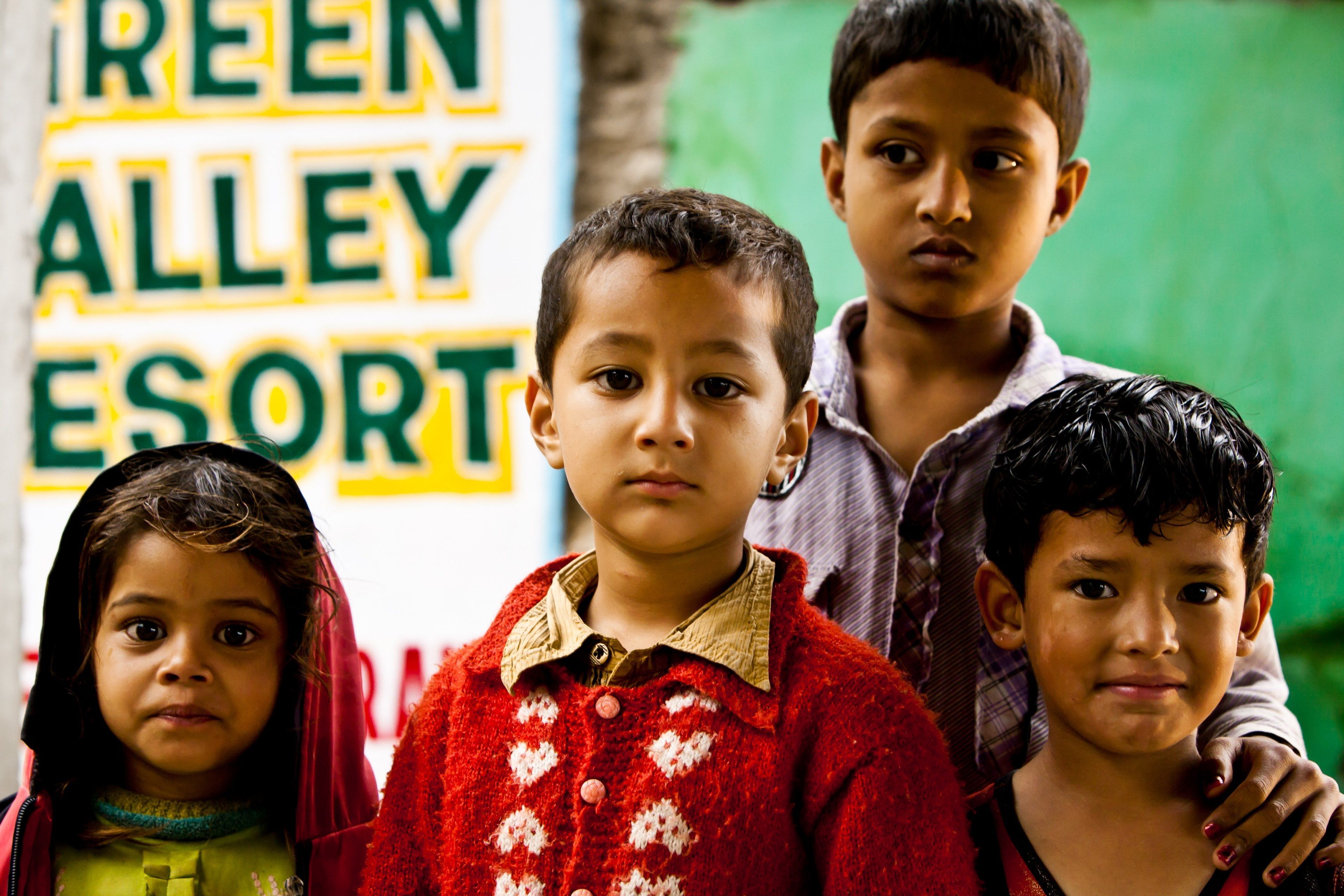 3840x2560 Wallpaper / children girl boy man india nepal himalaya 4k wallpaper free download