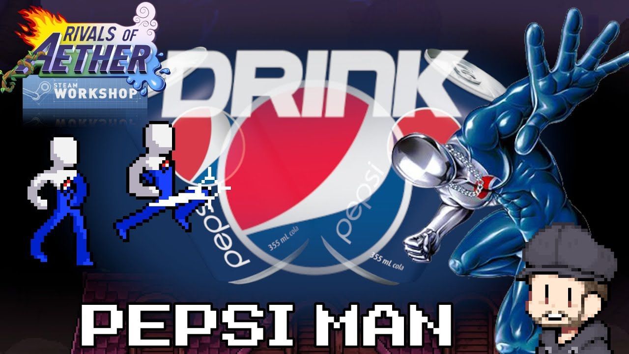 1280x720 PEPSI MAN: The Hero We Need (Rivals of Aether Workshop)