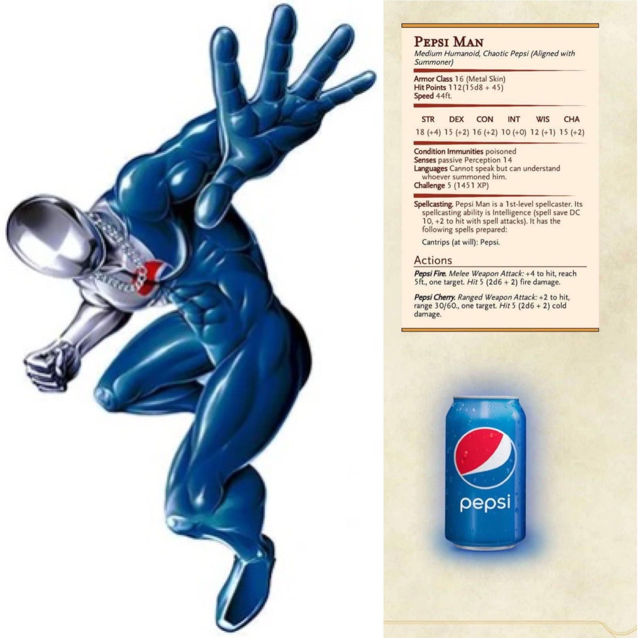 2048x2048 Halls of the Nephilim: Pepsiman!