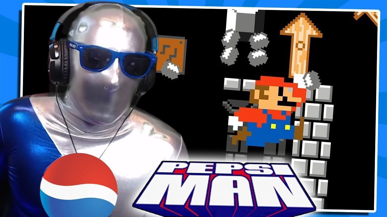 1280x720 PEPSIMAN PLAYS MARIO MAKER 2