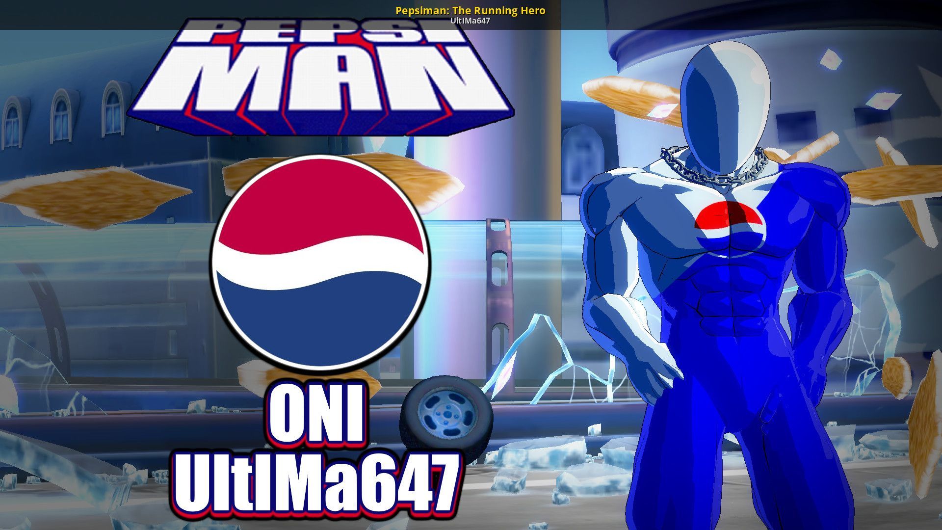 1920x1080 Pepsiman: The Running Hero [Dragon Ball FighterZ] [Mods]