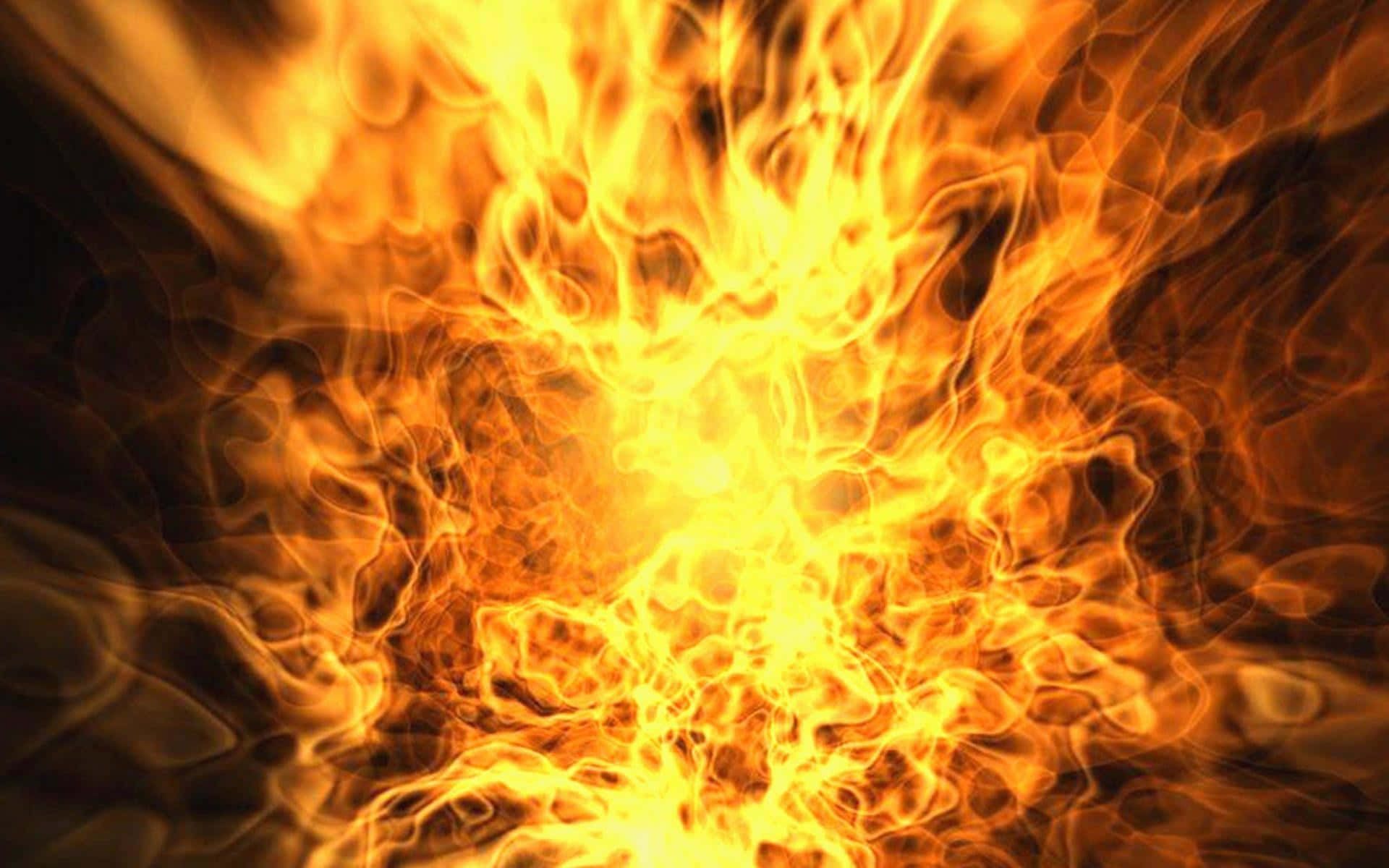 1920x1200 3D Fire Wallpaper