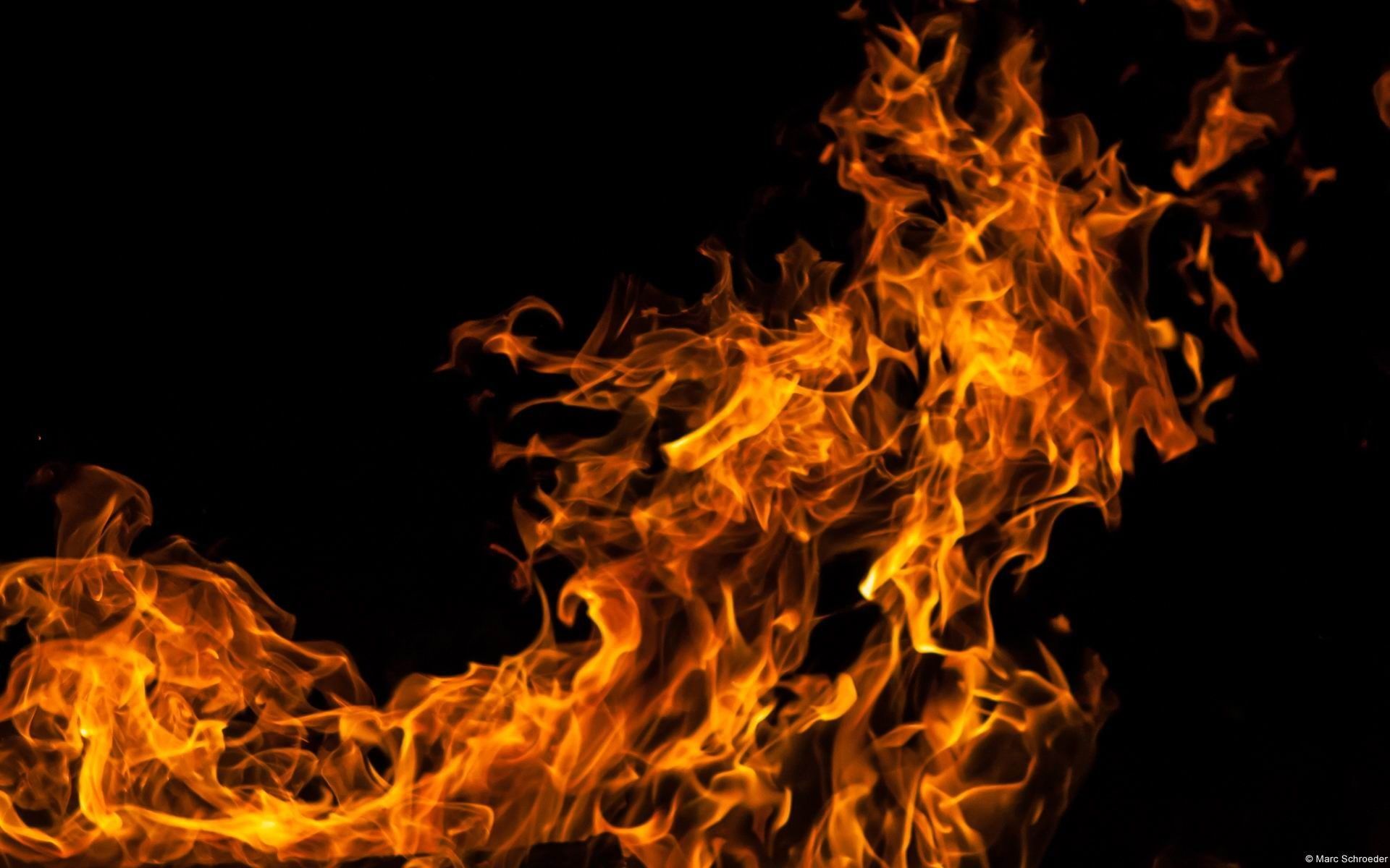 1920x1200 Wallpaper / inferno, yellow, motion, communication, sparks, abstract, no people, orange color, burning, hd, burnt, glowing, fire phenomenon, windows, black background free download
