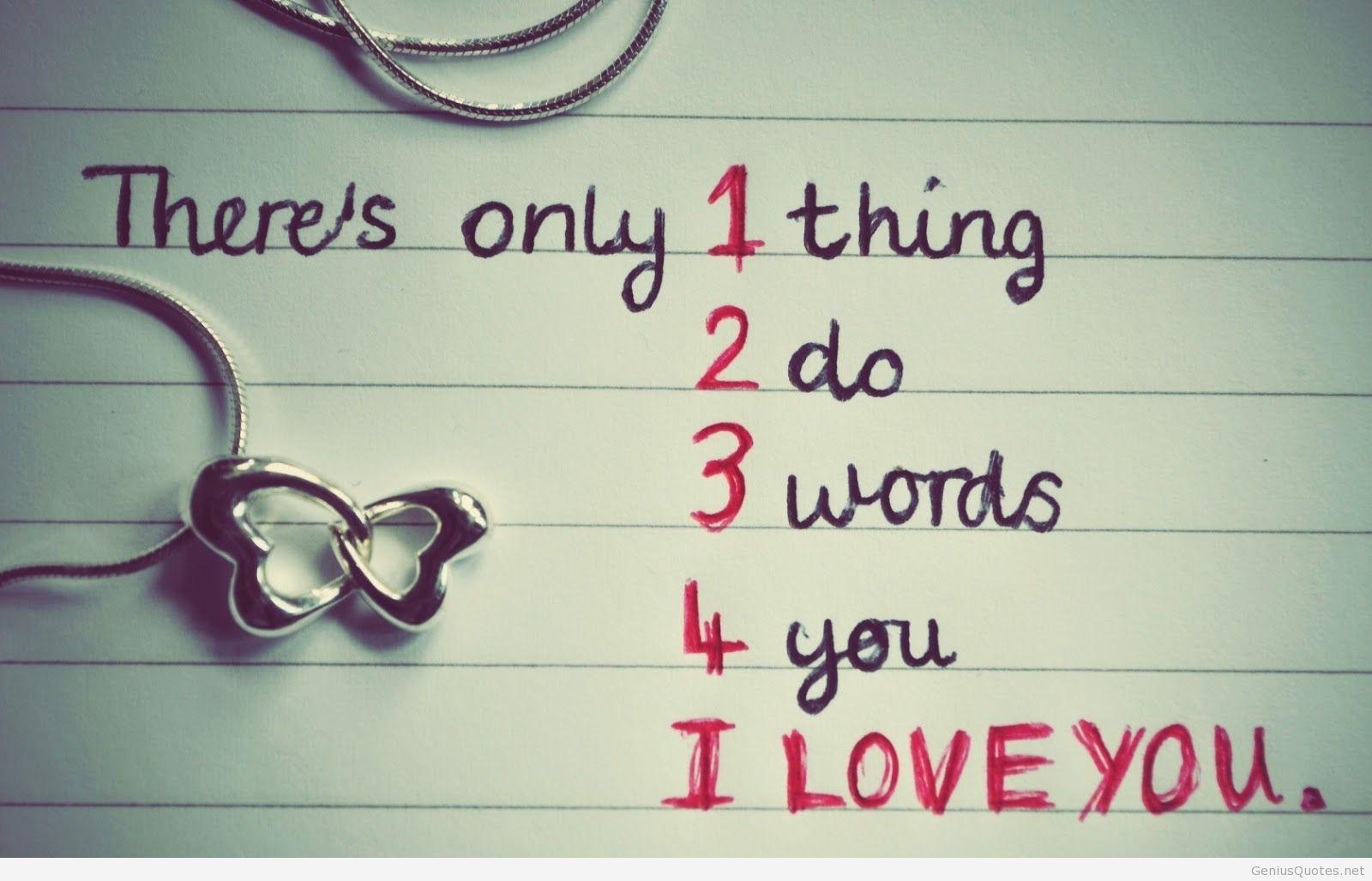 1600x1027 Short & Sweet I Love You Quotes