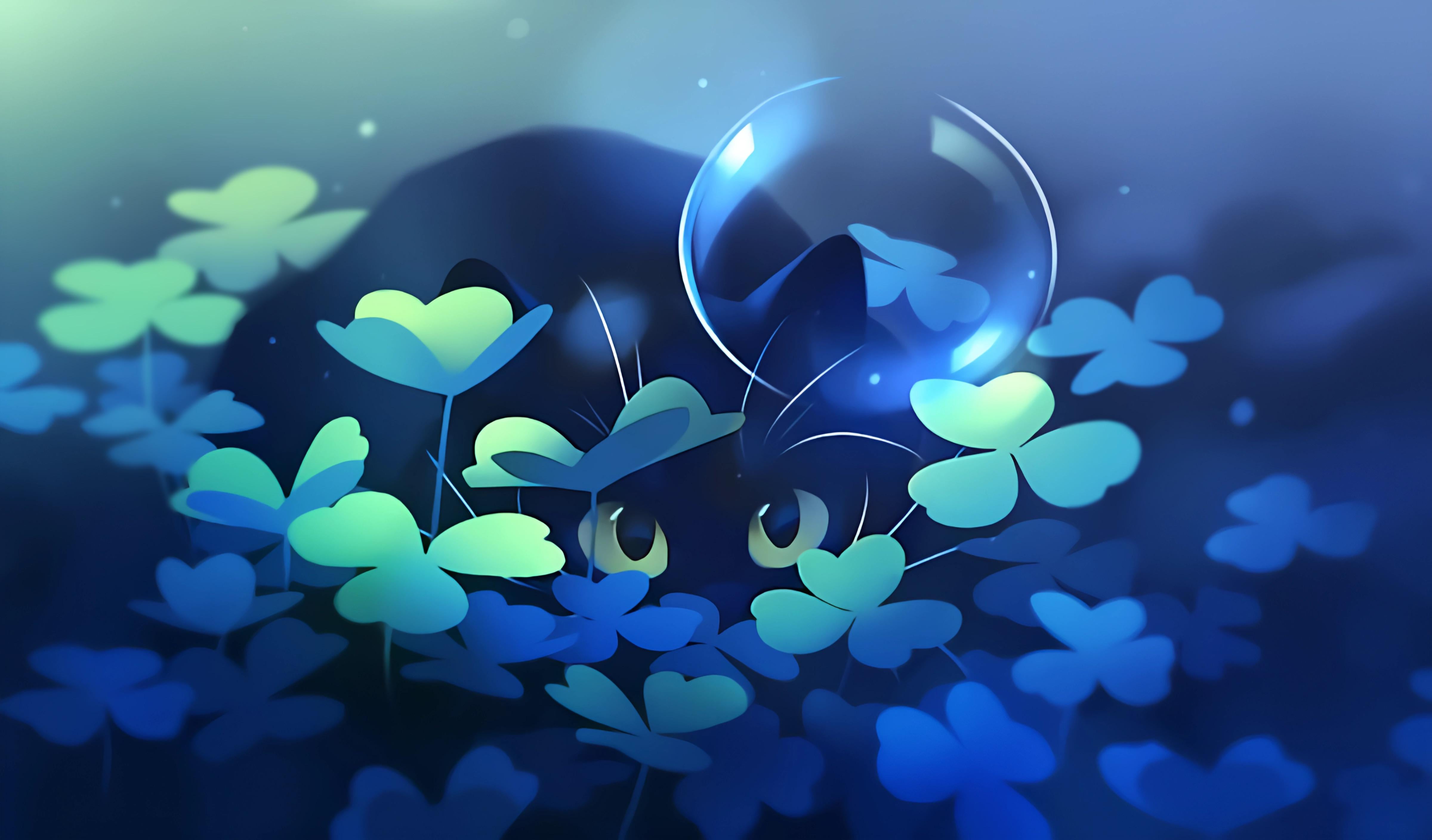 4800x2816 Sneaky Cat (source: apofiss)