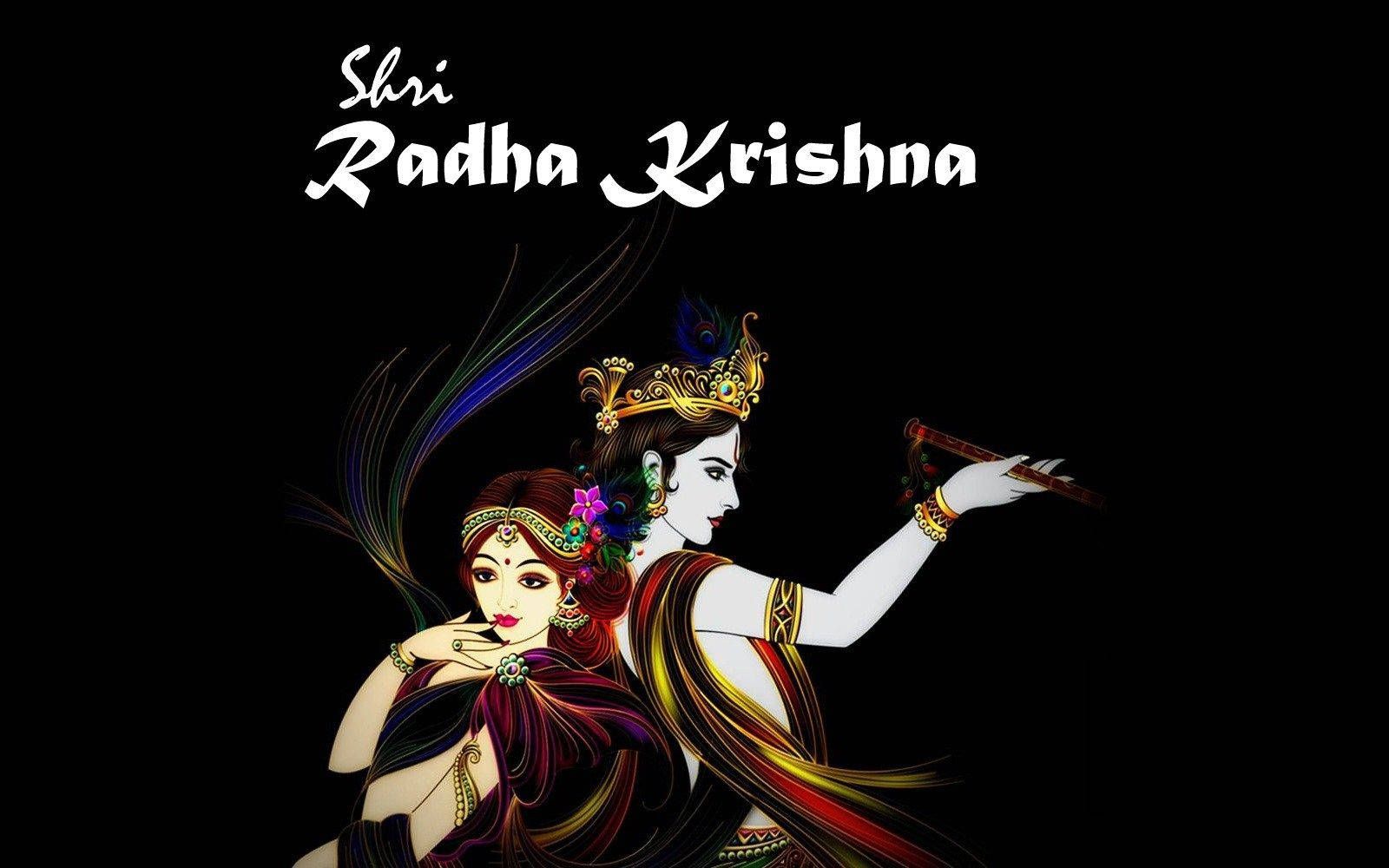 Radha Krishna Black Wallpapers - Top Free Radha Krishna Black
