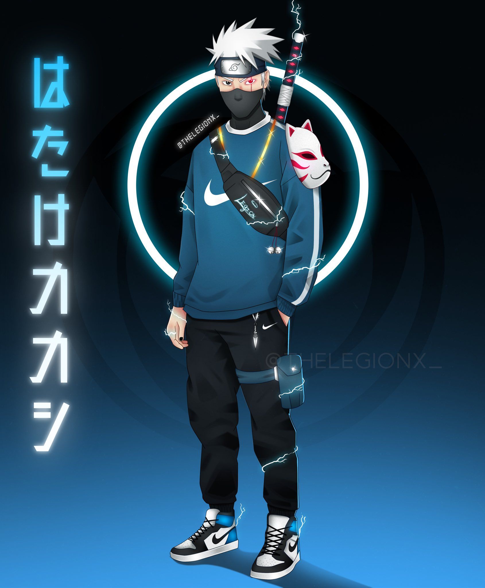 1690x2048 Drippy Kakashi Wallpaper