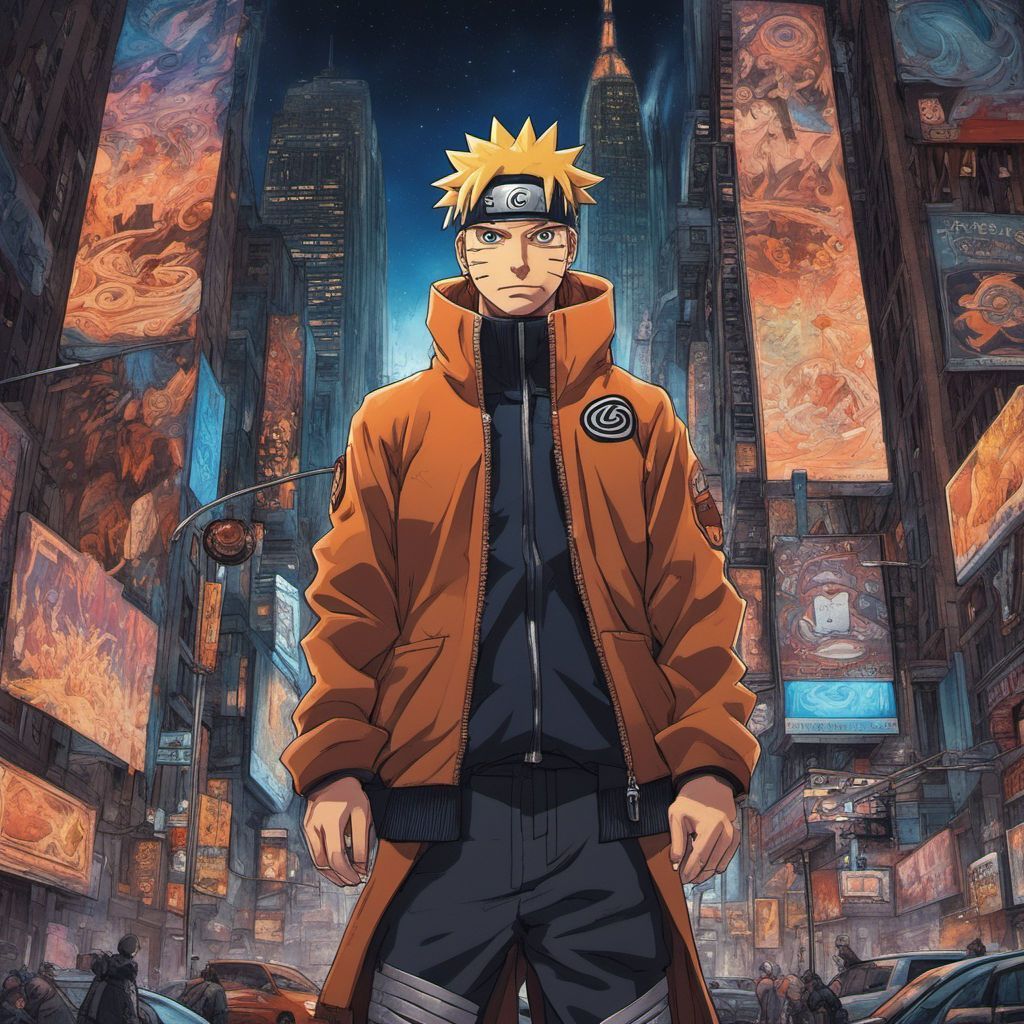 1024x1024 A masterpiece extreme long wide shot of kakashi Hatake from Naruto