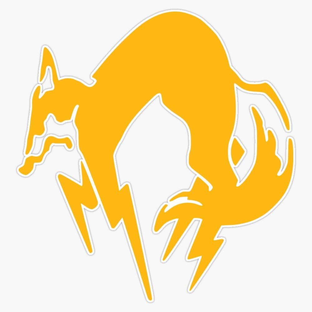1000x1000 Metal Gear Solid Logo Vinyl Waterproof Sticker Decal Car Laptop Wall Window Bumper Sticker 5