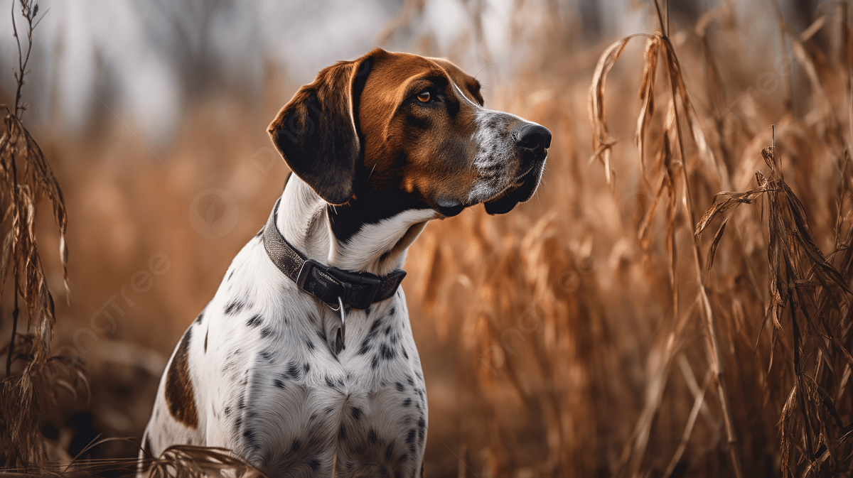 1200x673 Foxhound Dog Sitting In Tall Grass Background, Picture Of A Hunting Dog Background Image And Wallpaper for Free Download