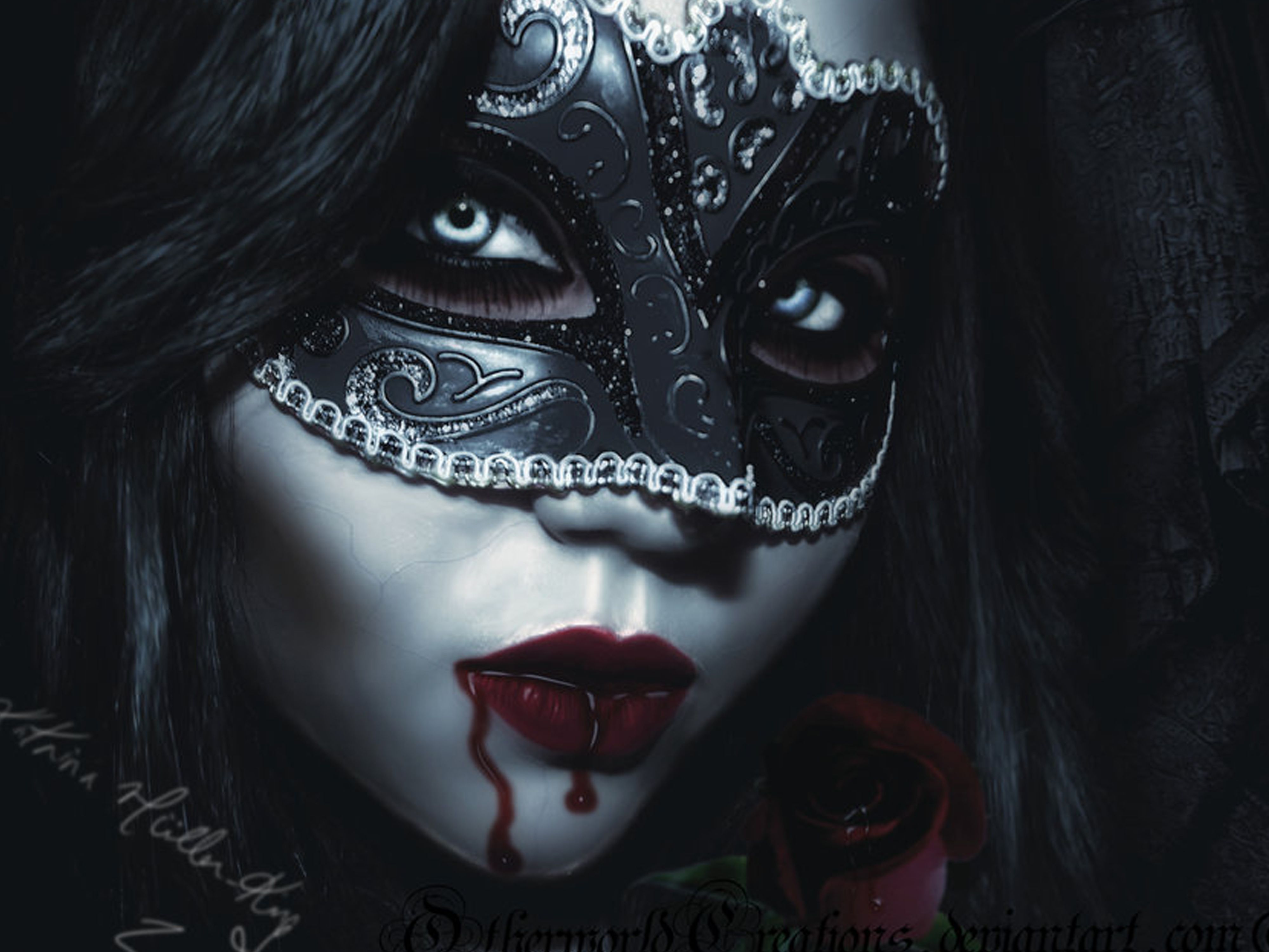 4000x3000 Free download Category 3DCGI Girls Tags dark LADY masquerade Vampire [4000x3000] for your Desktop, Mobile & Tablet. Explore Female Vampire Wallpaper. Vampire Wallpaper, Vampire Wallpaper, Female Wallpaper