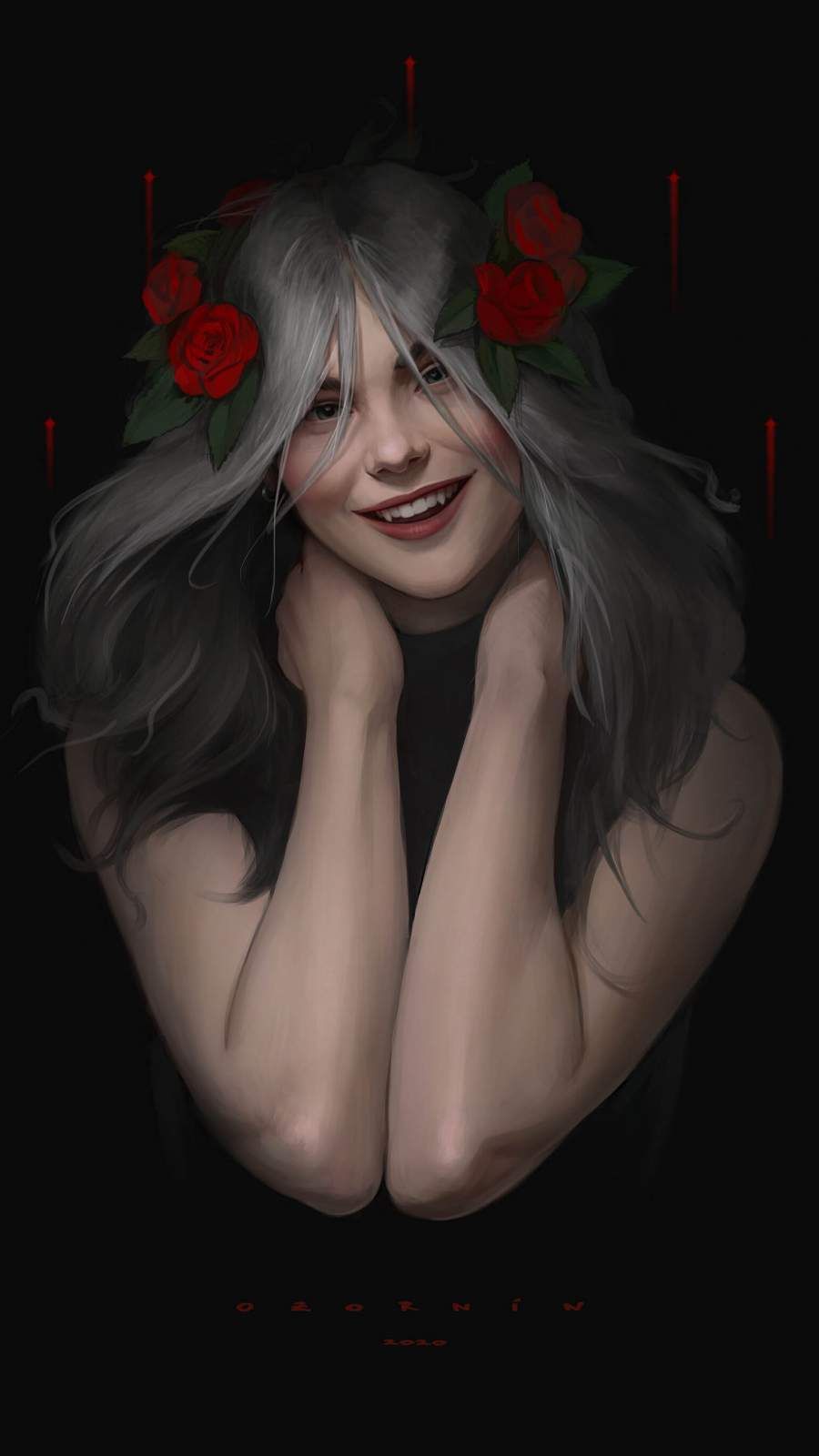 900x1600 Vampire Girl IPhone Wallpaper Wallpaper : iPhone Wallpaper