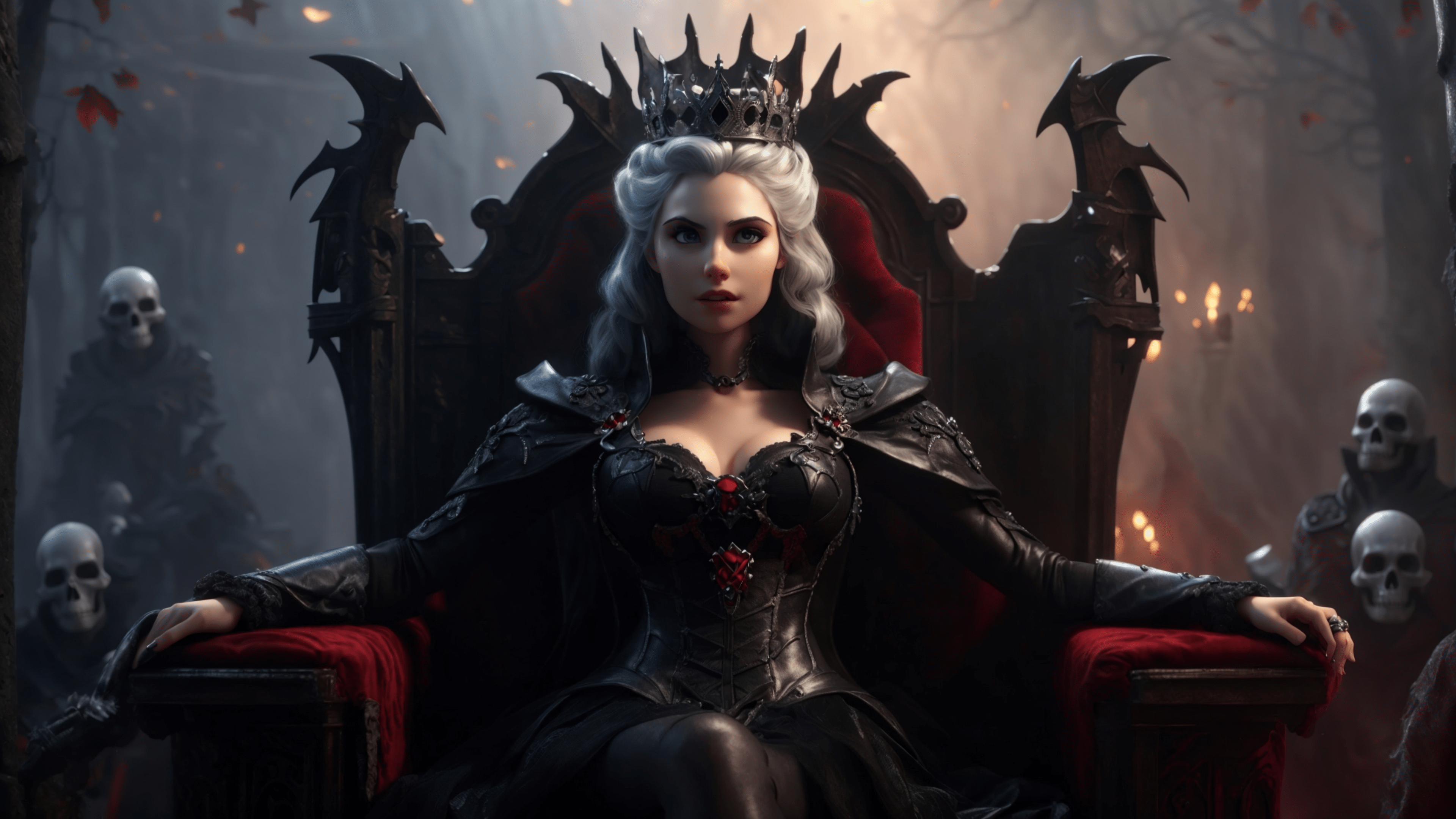 3840x2160 Vampire queen