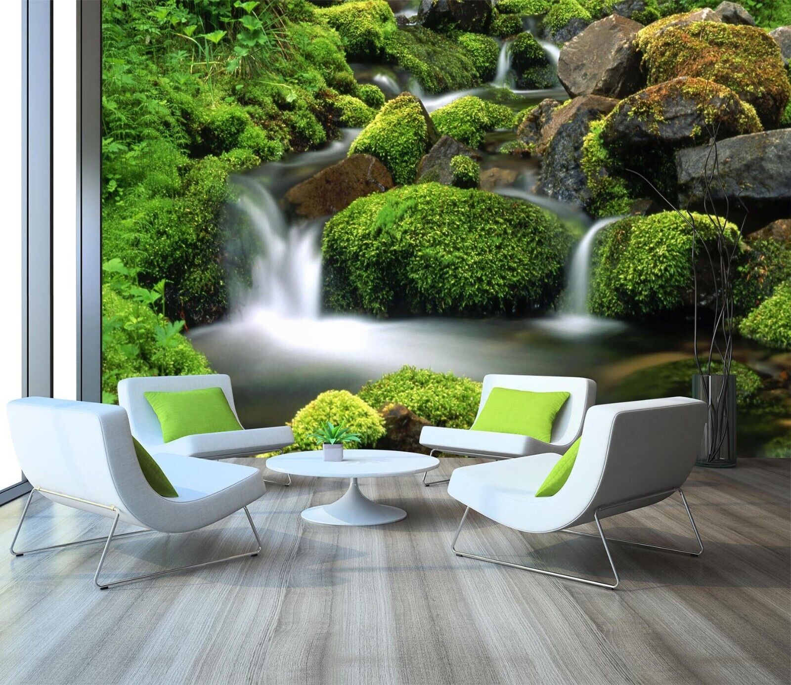 1600x1386 3D Green Moss 5808NA Wallpaper Wall Murals Wall Paper Wall Print Mural Romy
