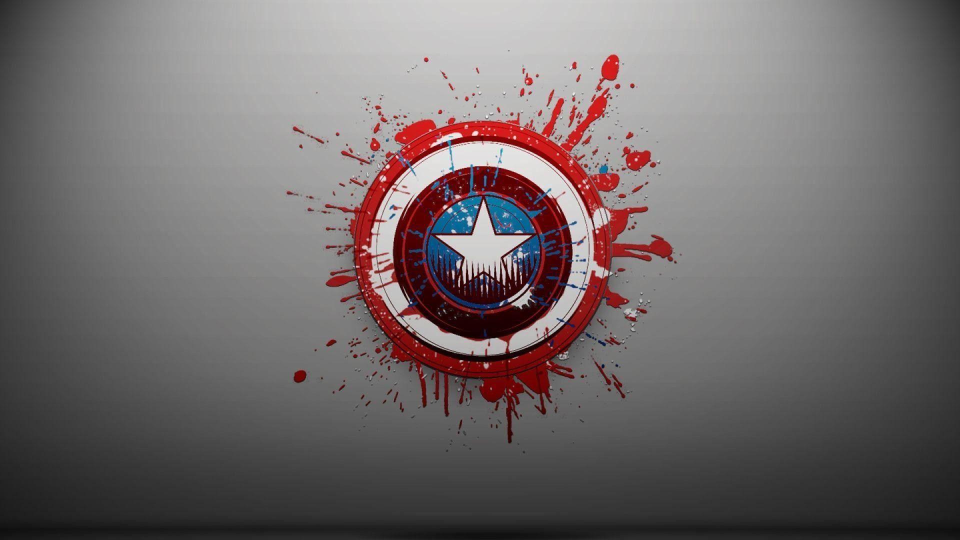 Captain America, cartoons, HD wallpaper | Peakpx